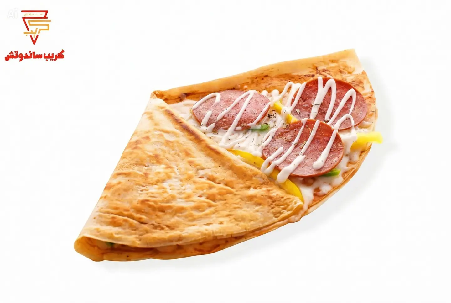 Pepperoni Pizza Crepe