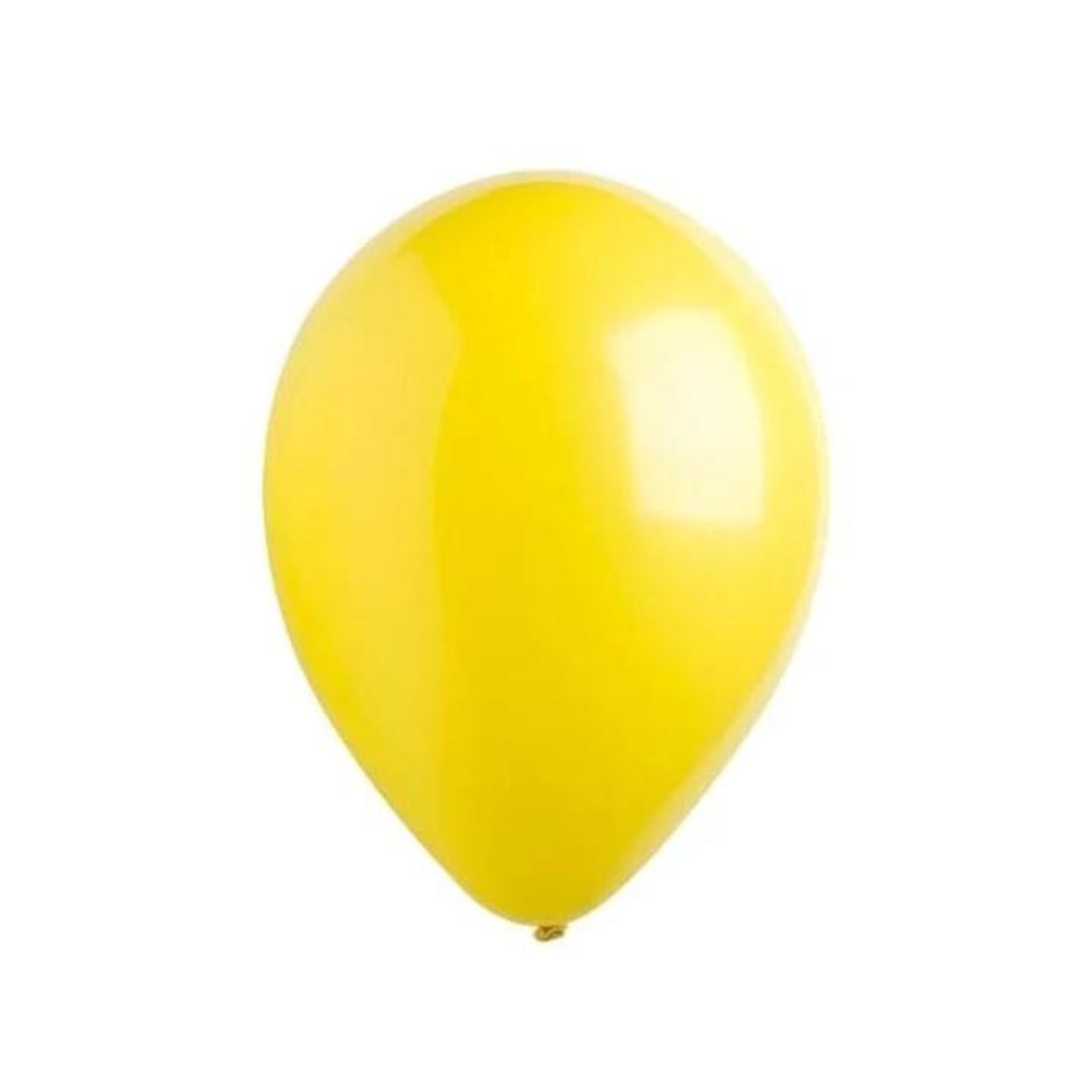 Yellow Helium Balloon