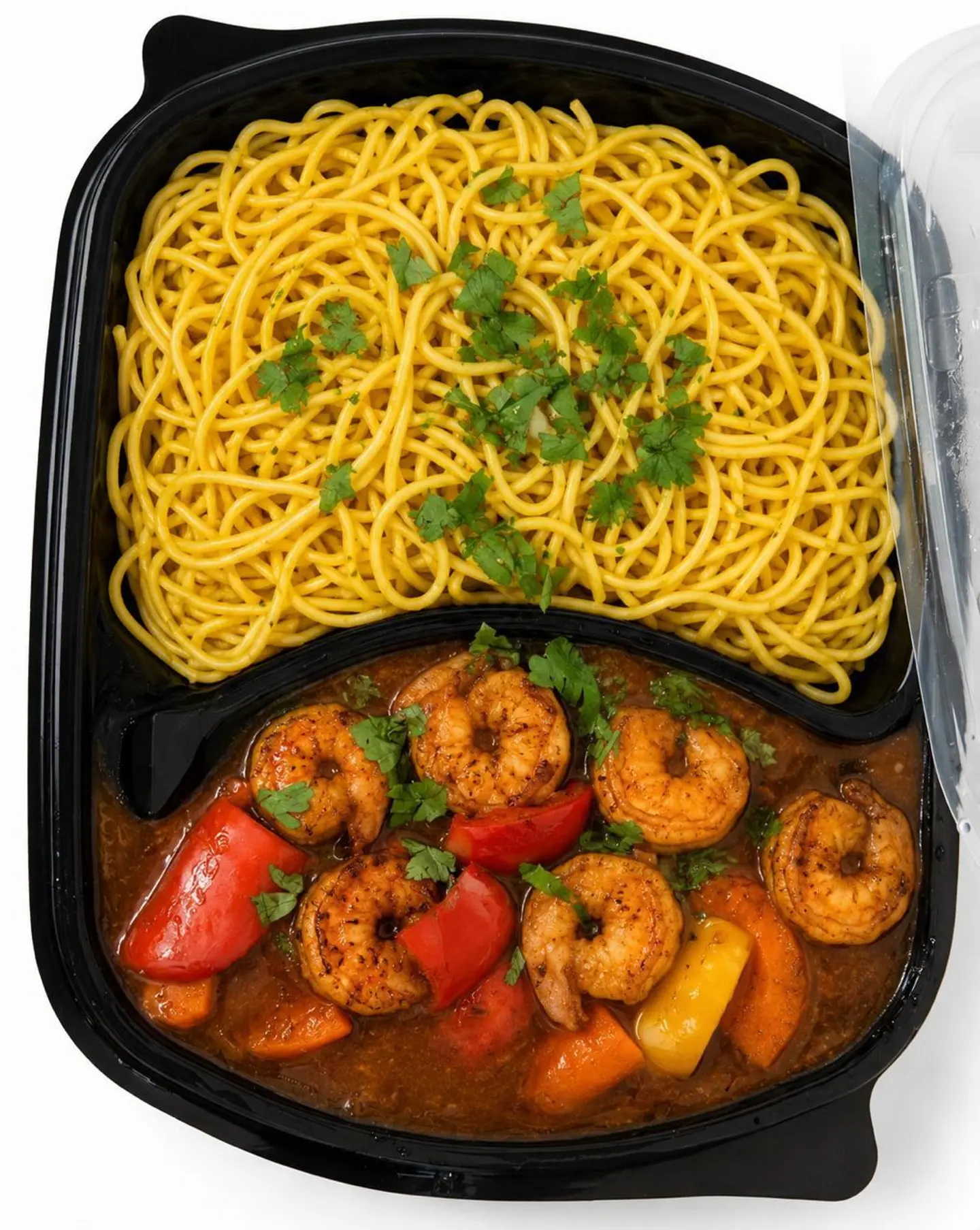 Shrimp Samurai With Noodles