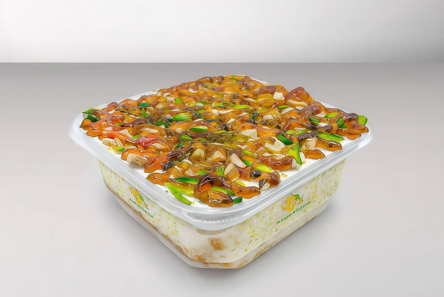 كيكة المكسرات بالكراميل