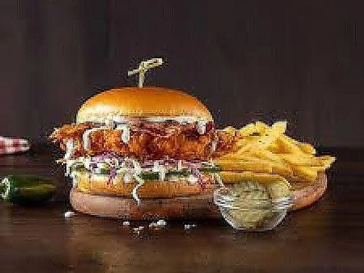 برجر دجاج ناشفيل الحار