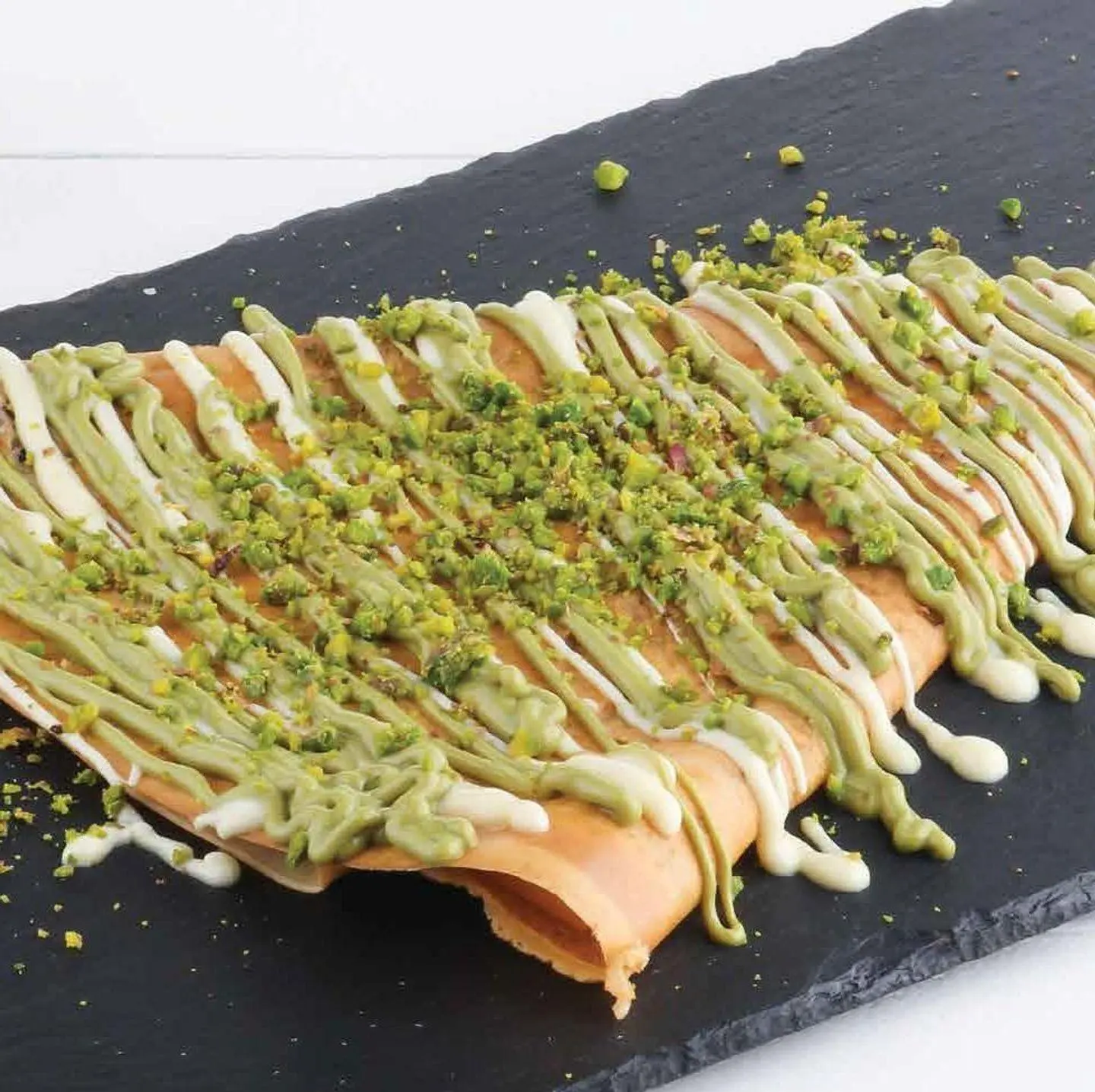Pistachio Crepe