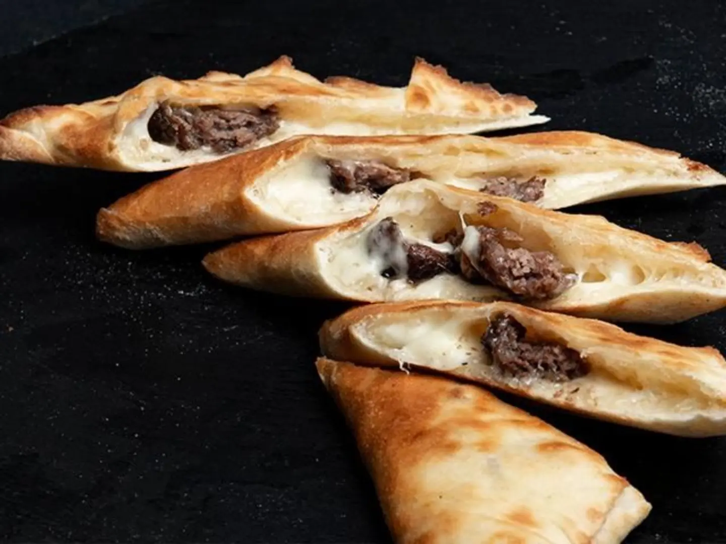 Kofta With Cheese Pie