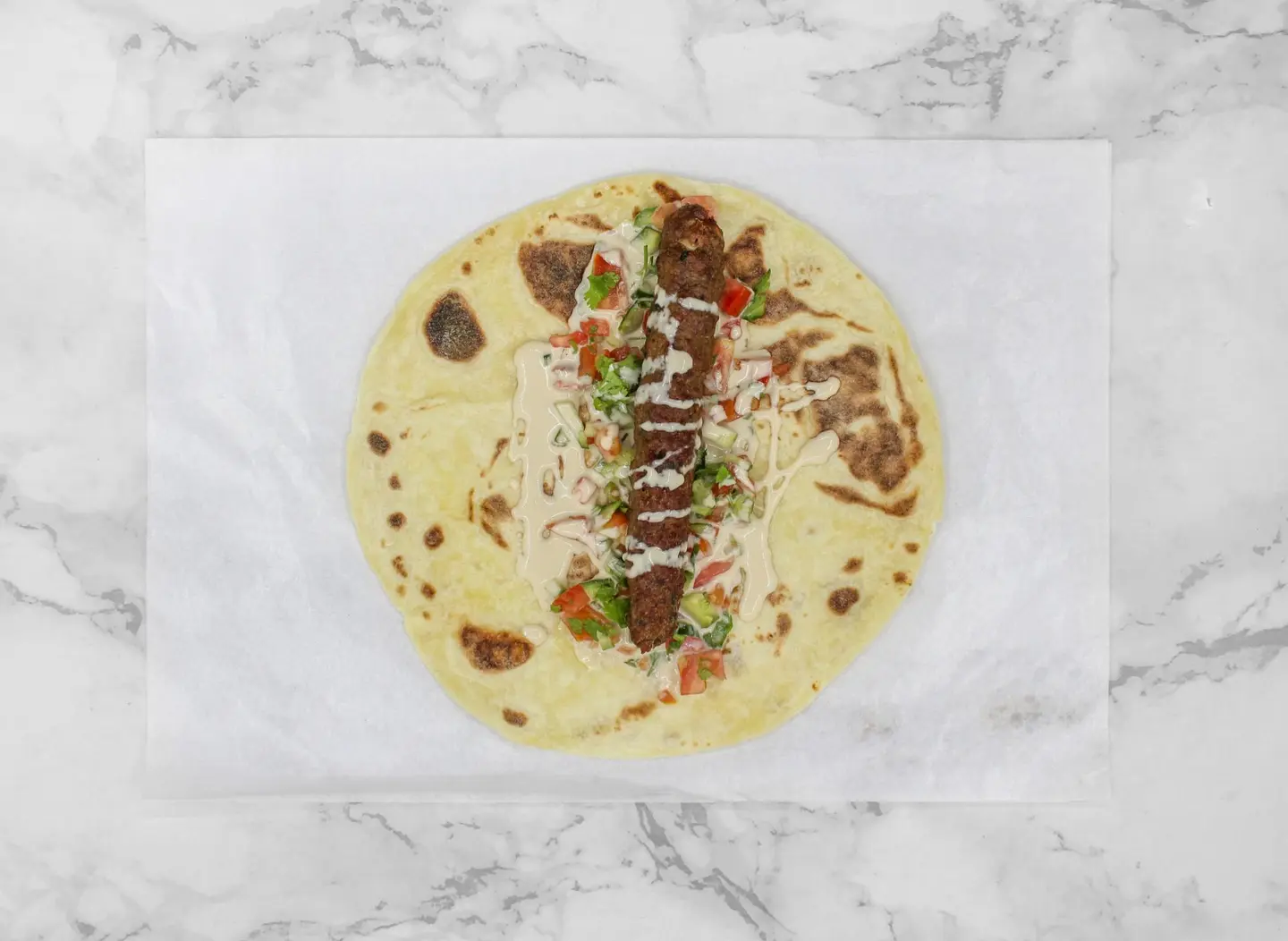 Lamb Kebab Sandwich