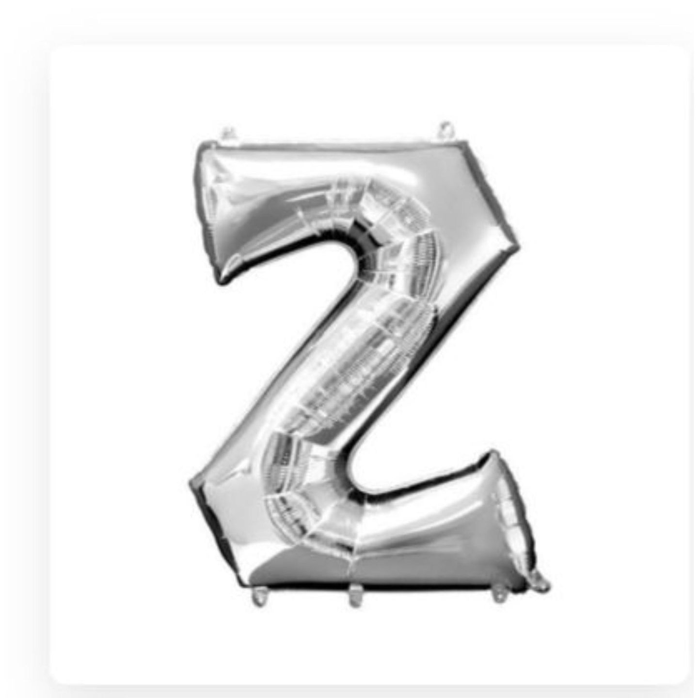 Letter Z Silver