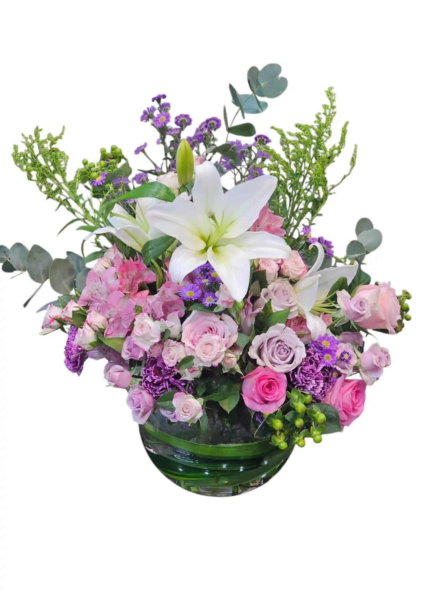 Transparent Rose With Natural Rose