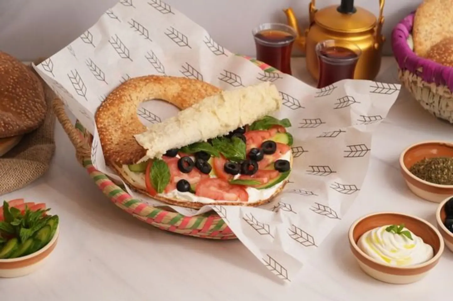 Kaak Labneh