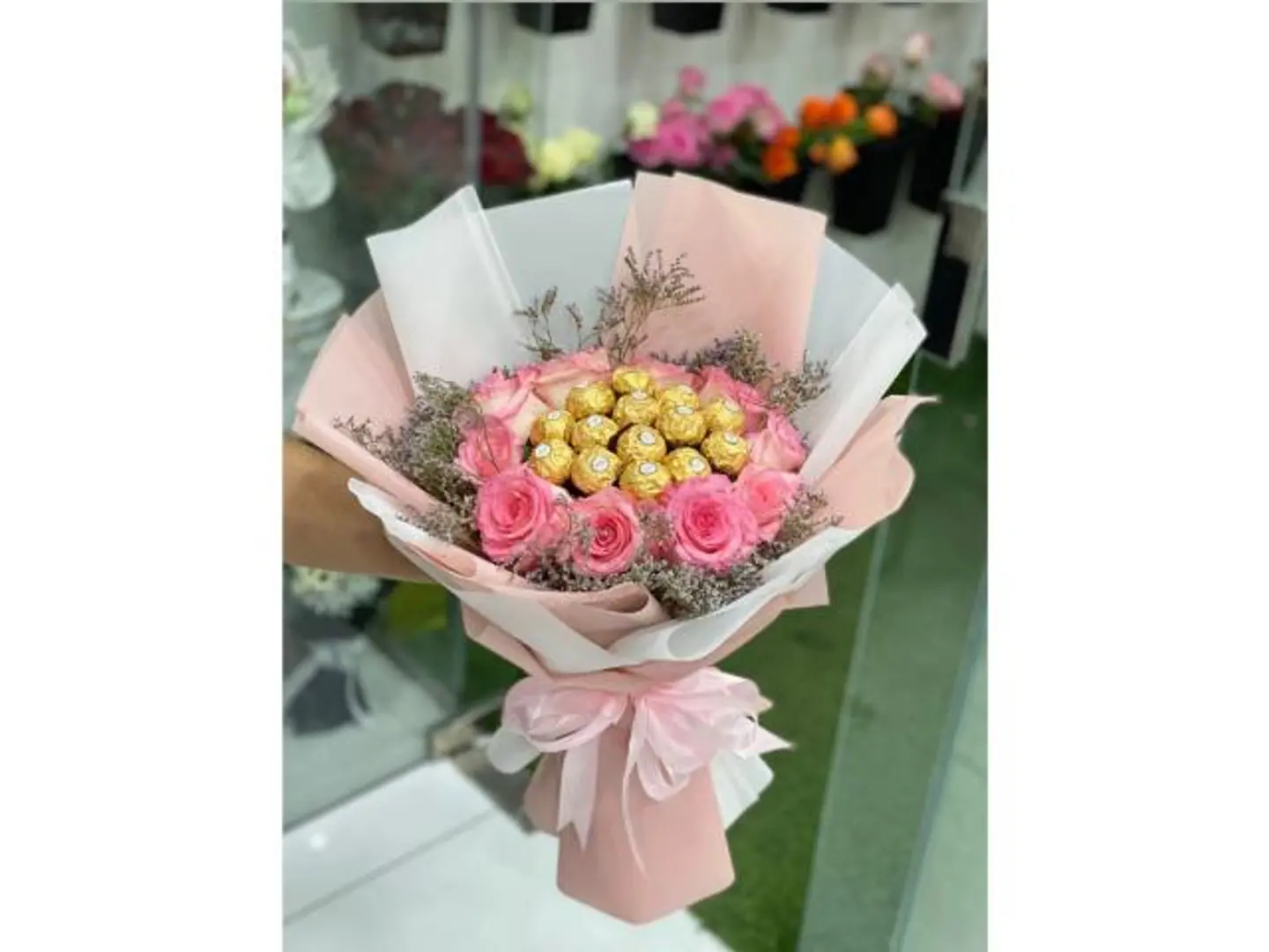 Fruities With Pink Rose