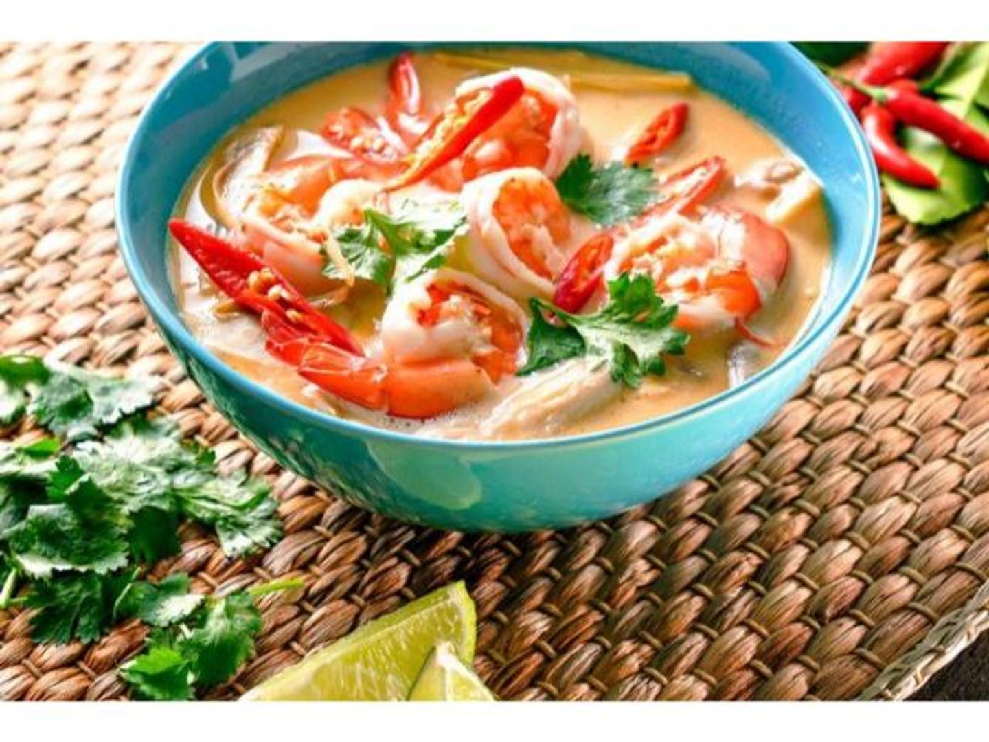 Mixed Vegetable Soup With Shrimp