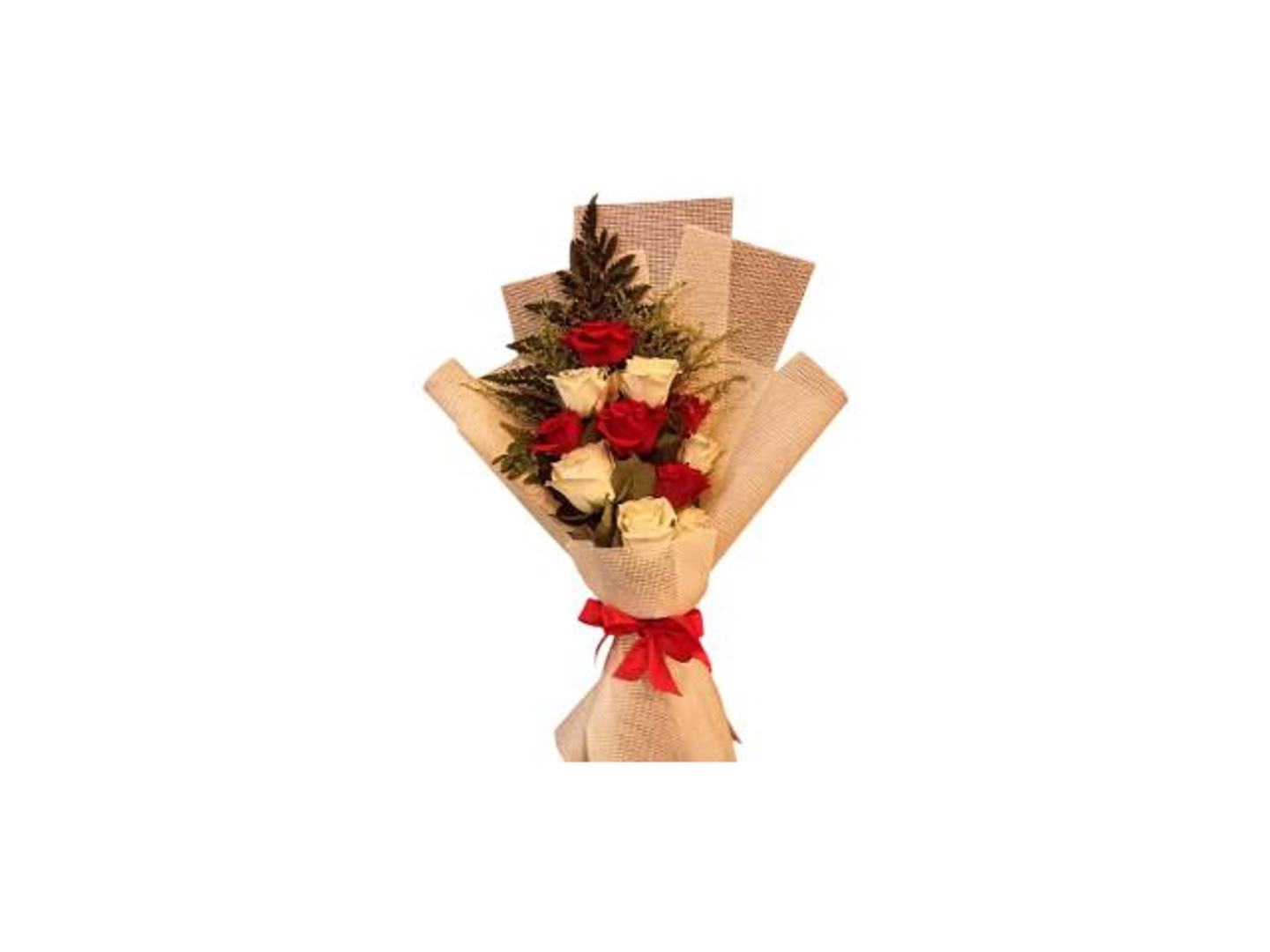 بوكيه جوري تغليف خيش