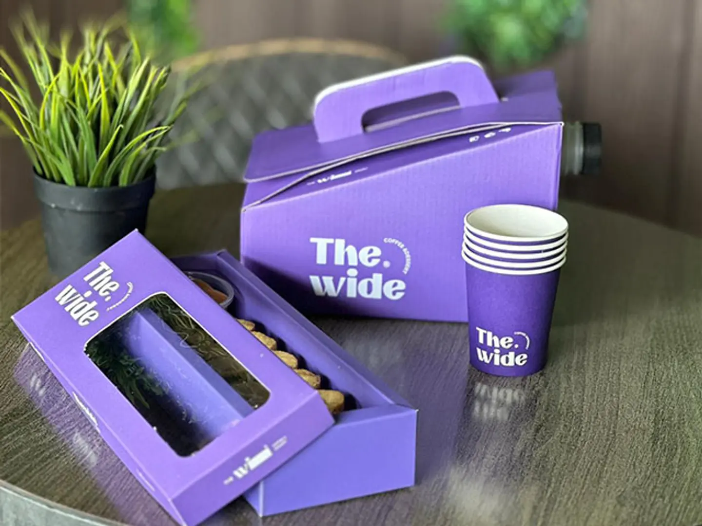 Cookies Bites Box With Coffee Box
