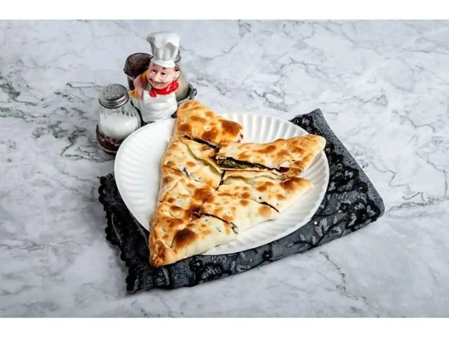 سبانخ مع لبنه