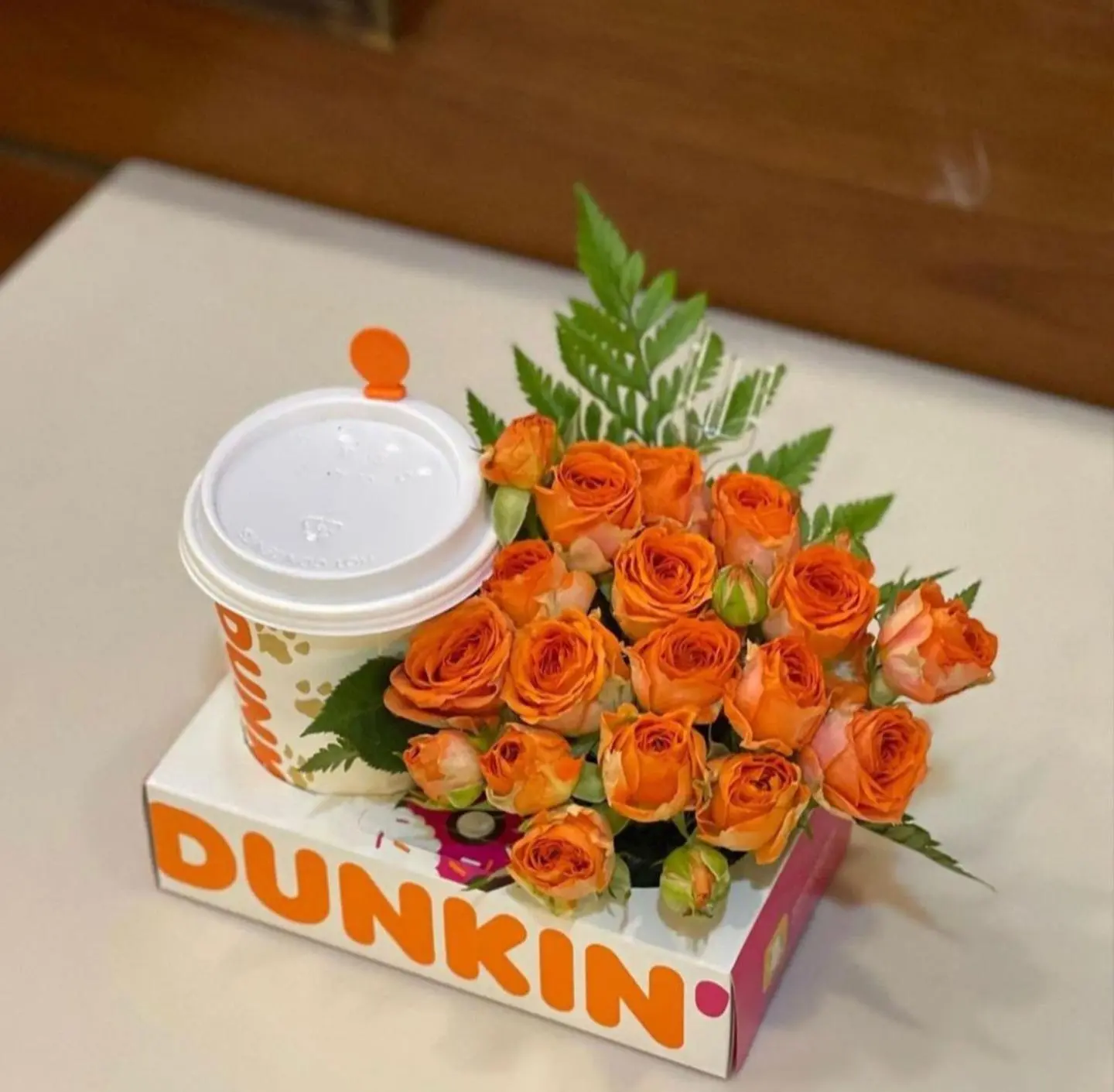 تنسيق قهوة دانكن