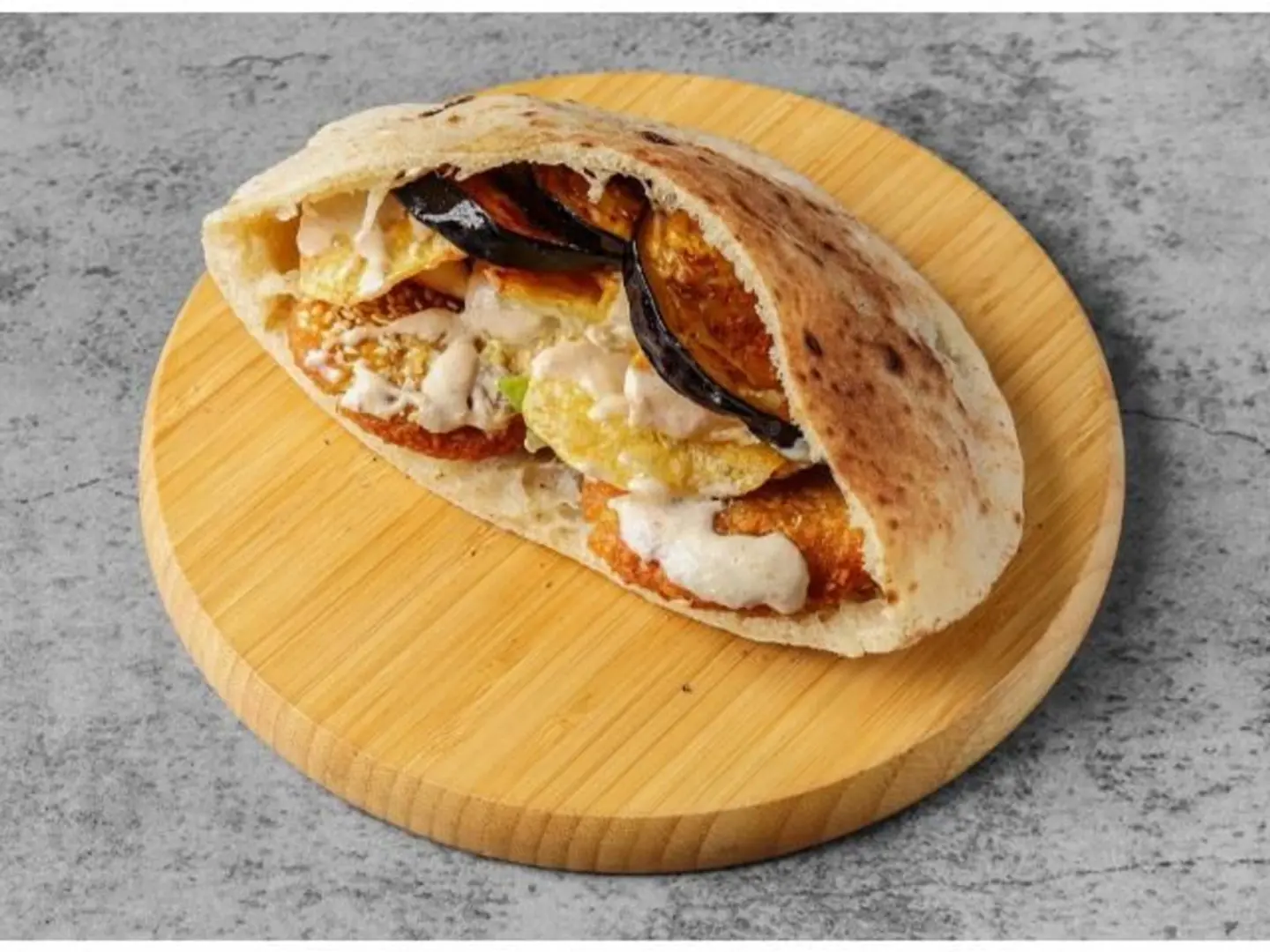 Stuffed Falafel Sandwich