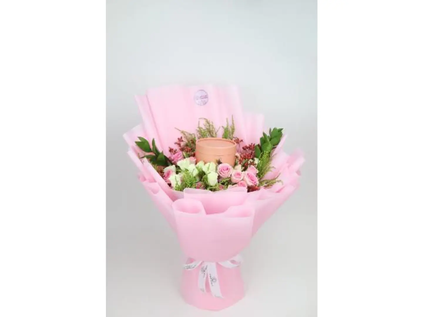 Anoush Sweets With Pink Flowers