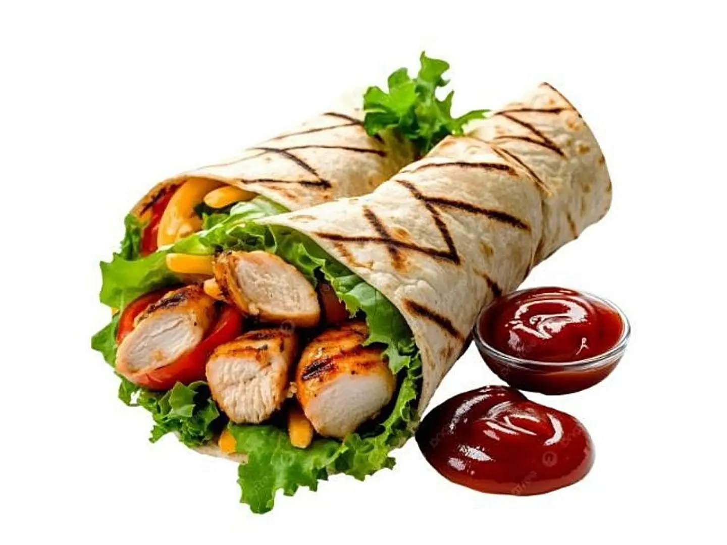 تورتيلا شاورما عادي