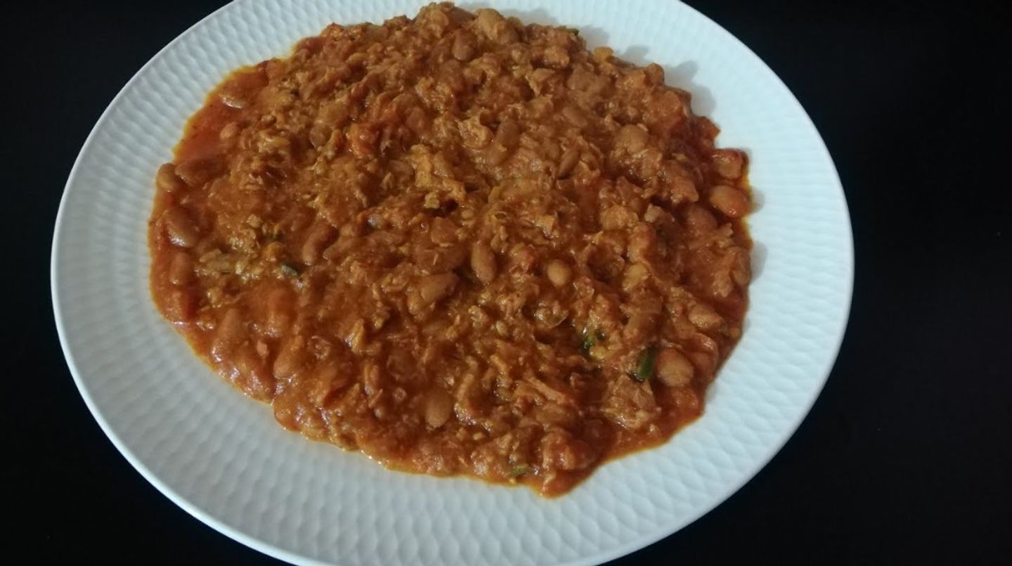 تونة فاصوليا