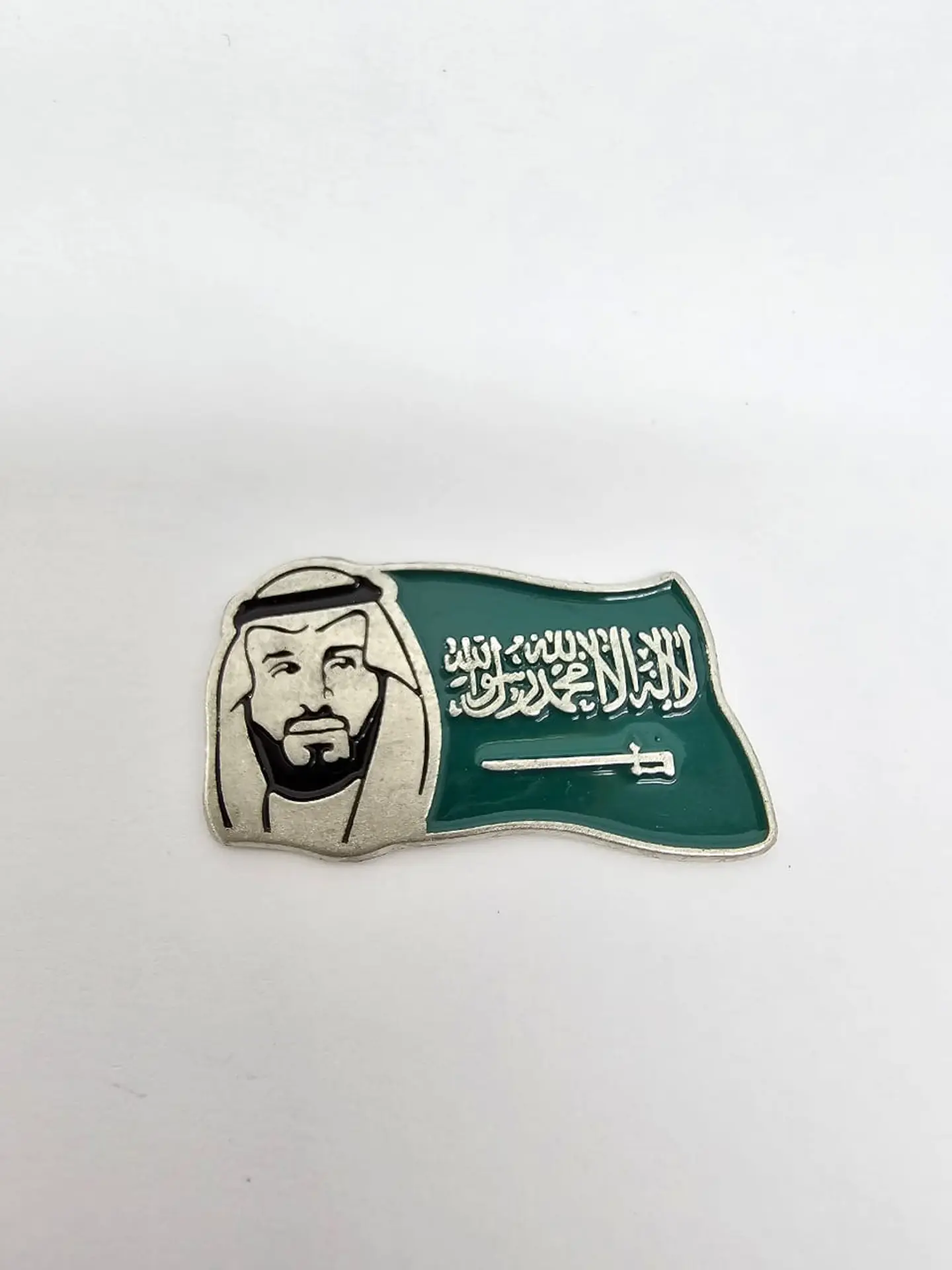 Metal Mobile Phone Sticker Flag With Image 0273