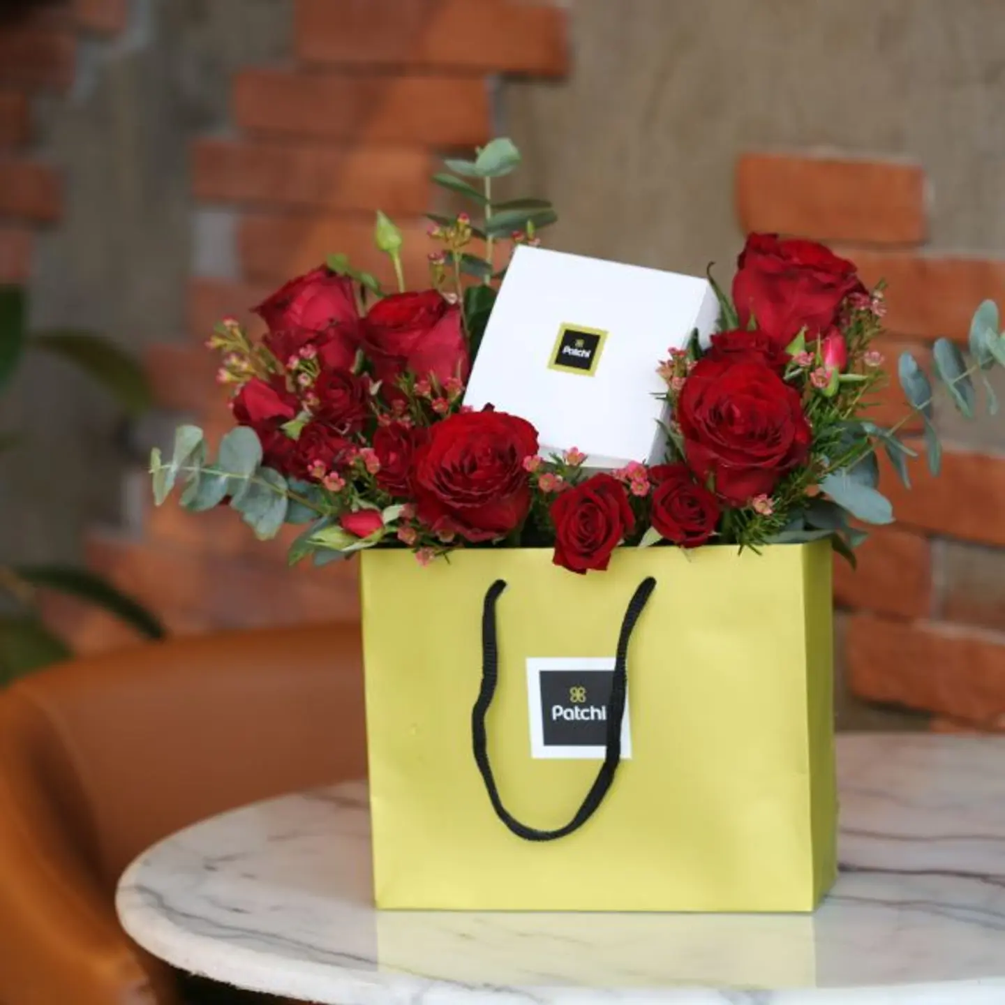 Patchi Chocolate And Red Roses
