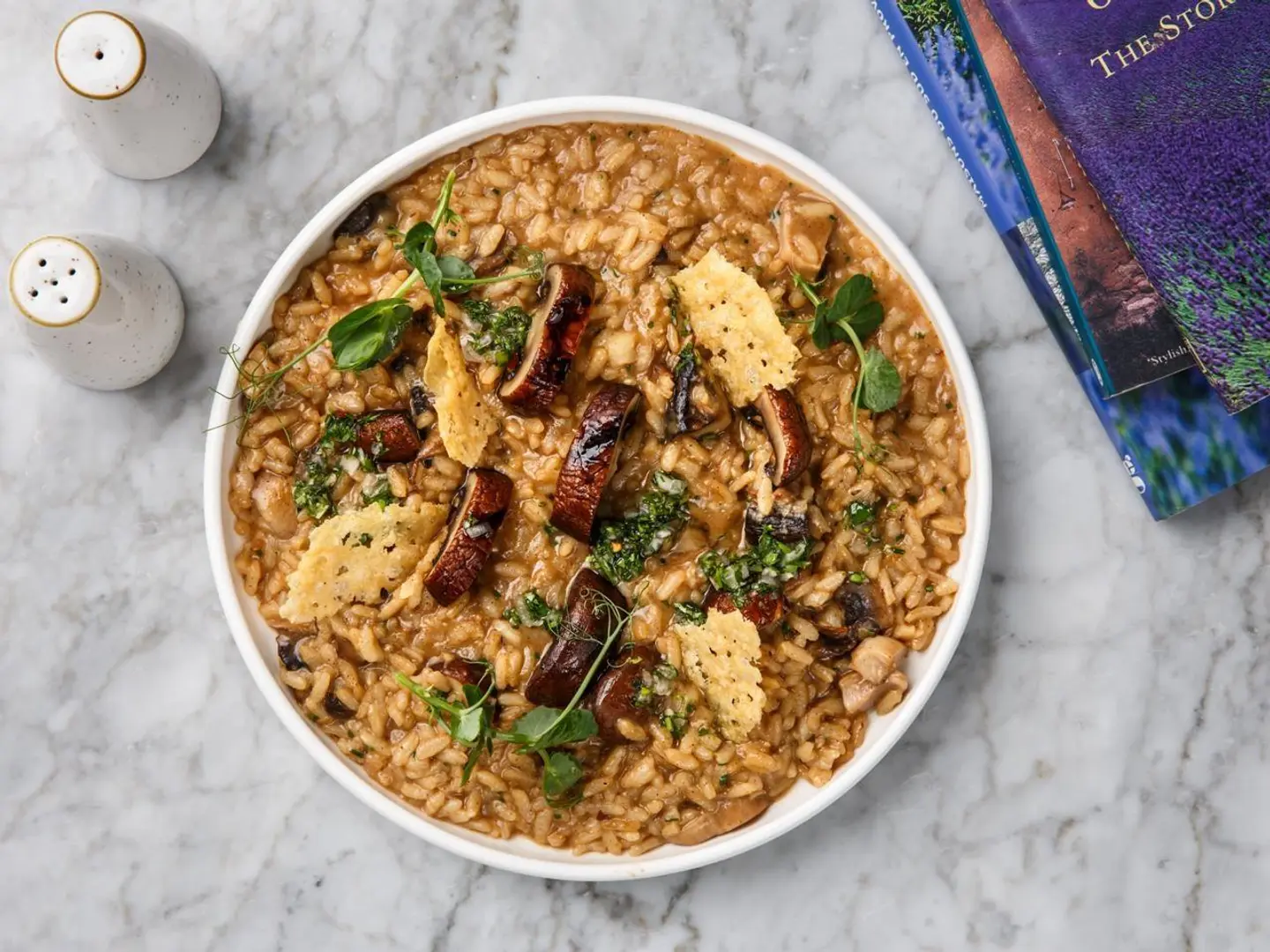 ريزوتو بالفطر