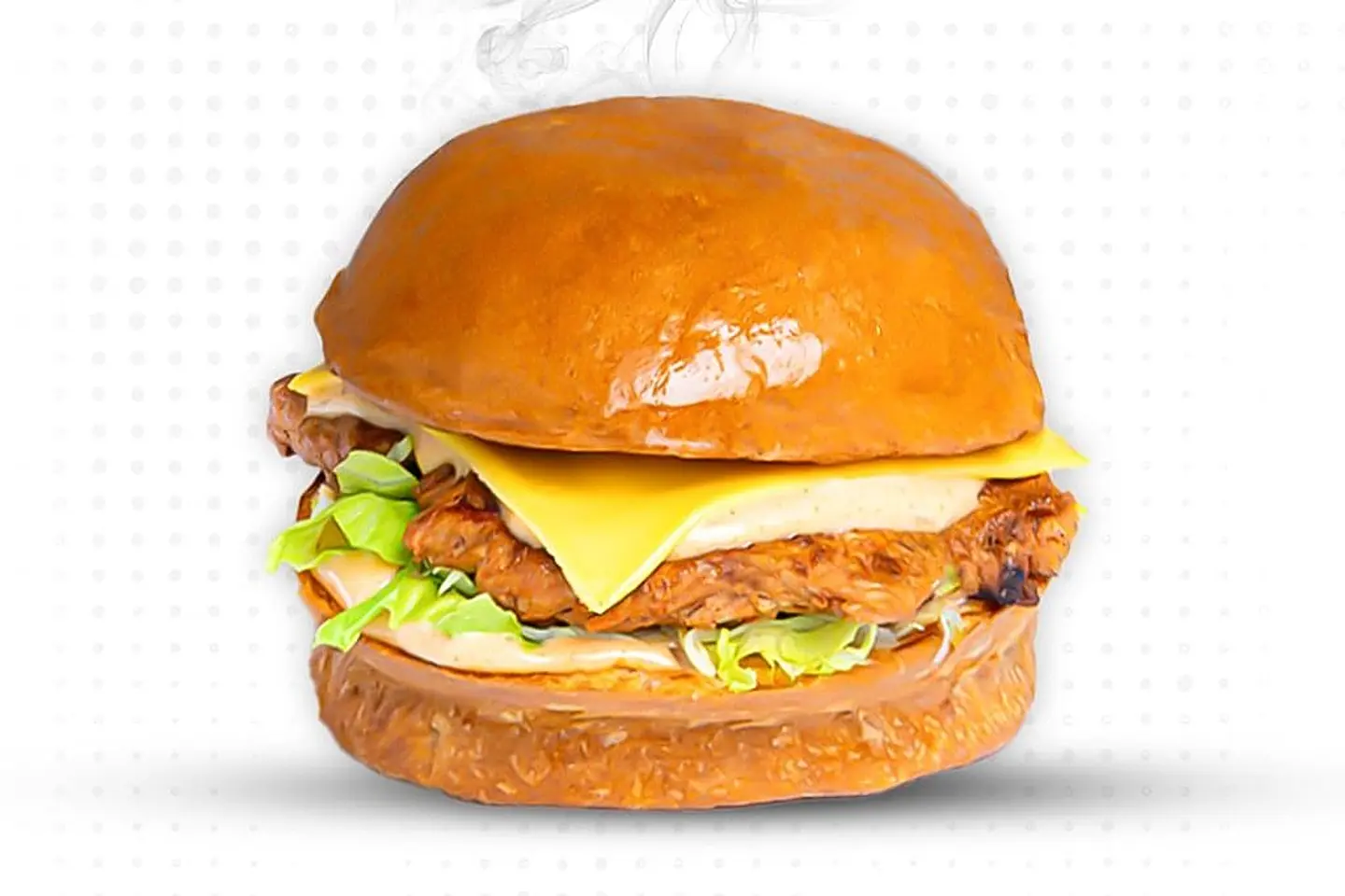 برجر دجاج مشوي