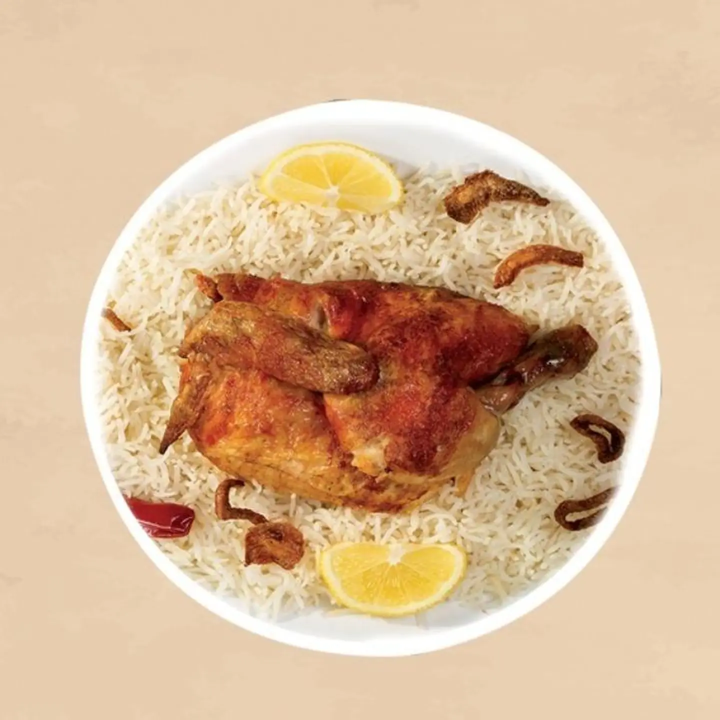 Half Grilled Chicken