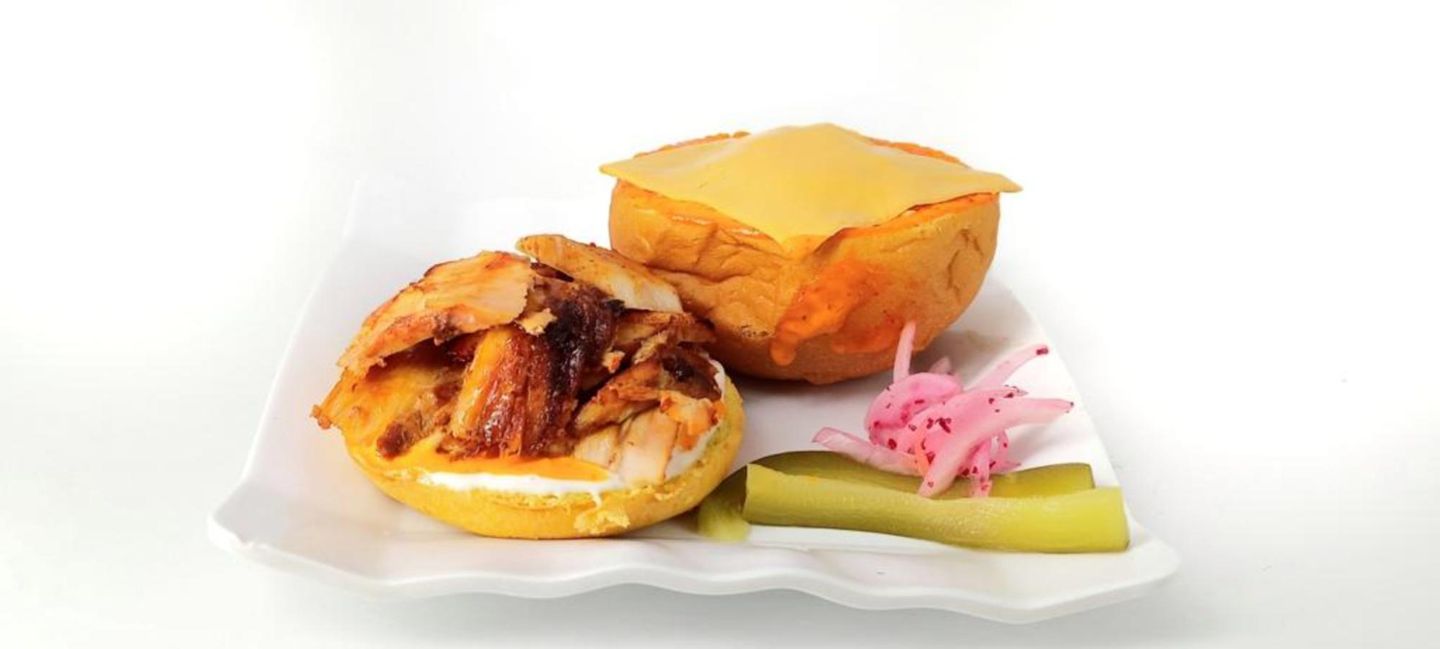Chicken Shawarmerger Sandwich