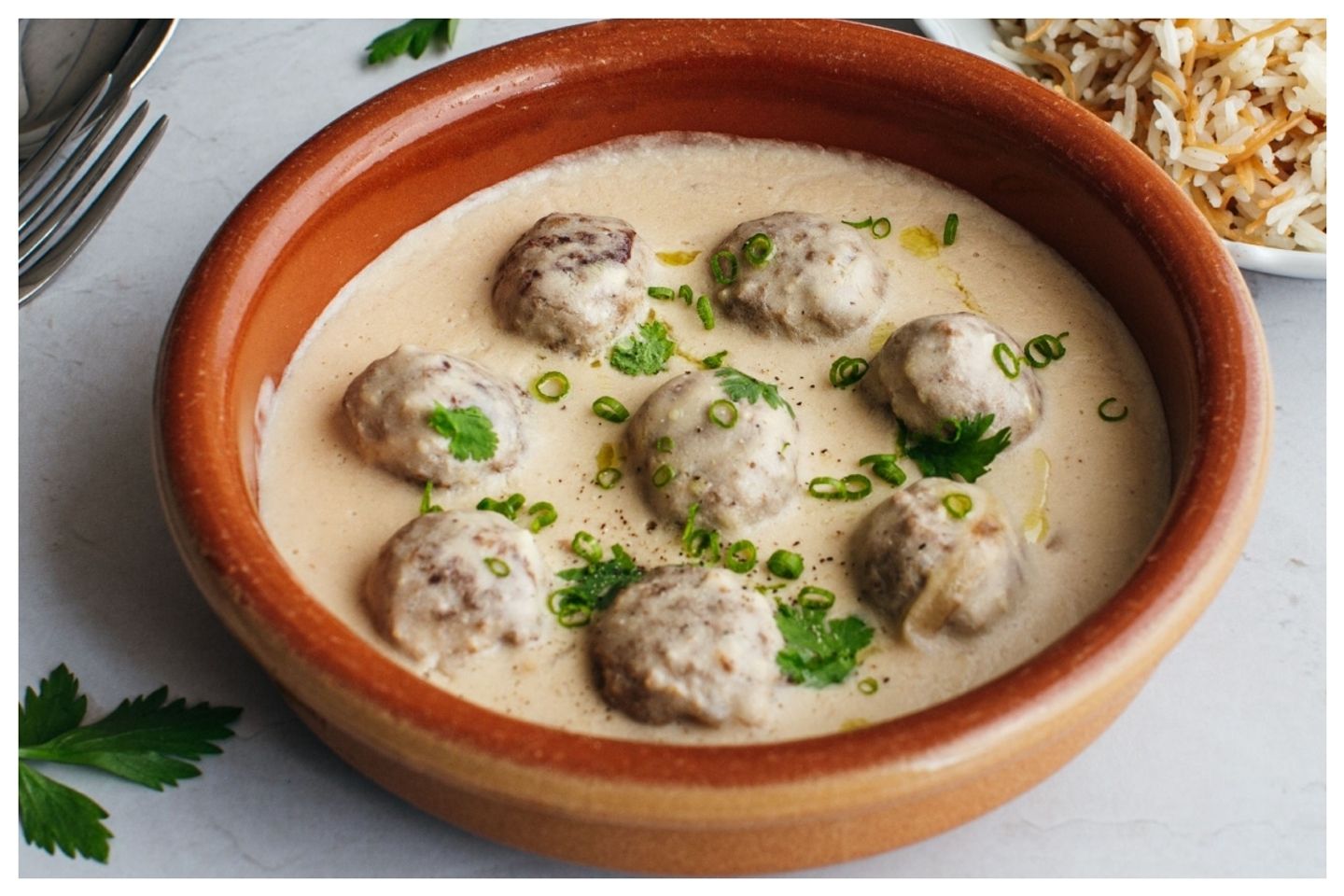 كفته لحم بالطحينة