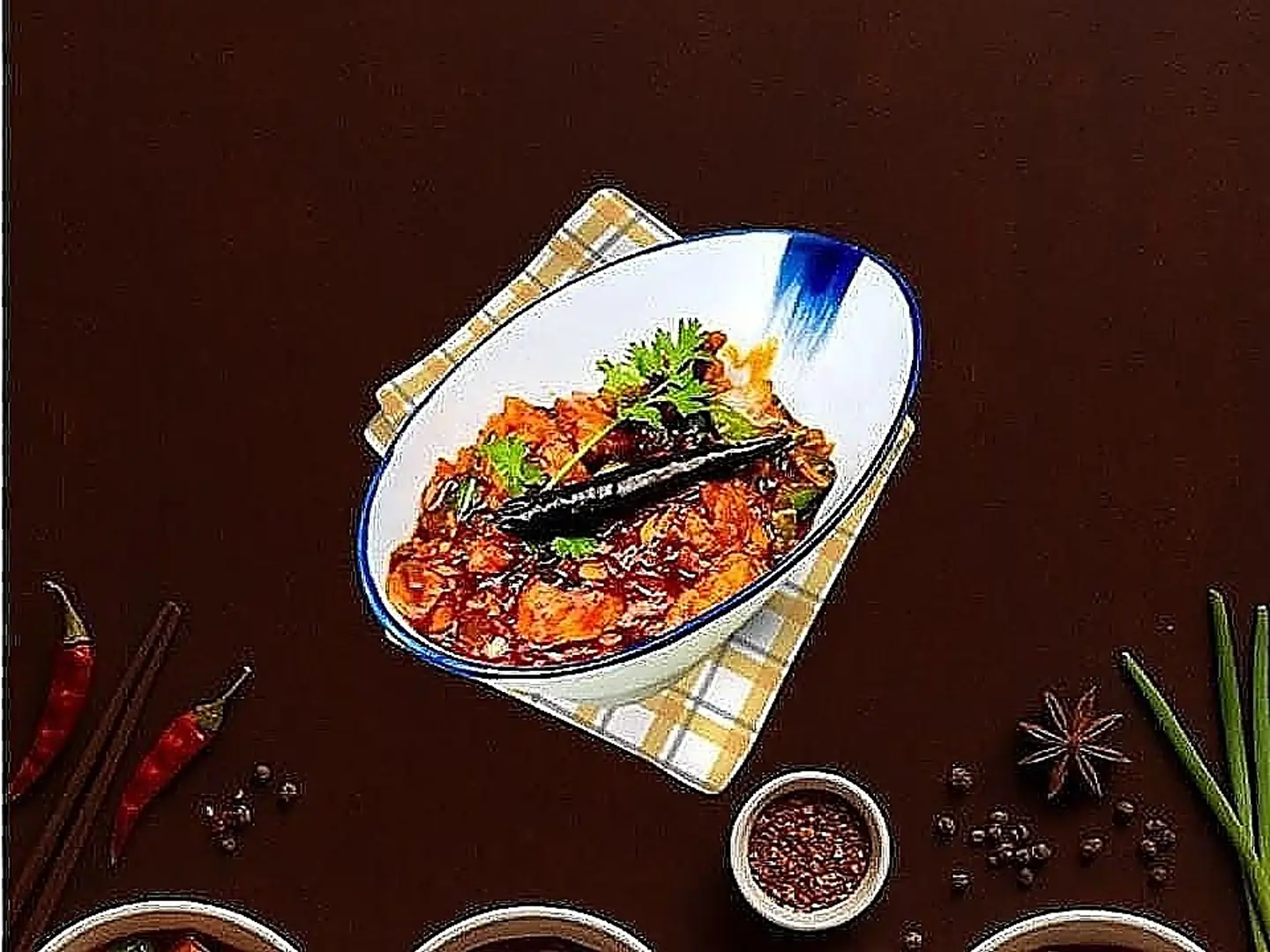 Shrimp In Schezwan Sauce