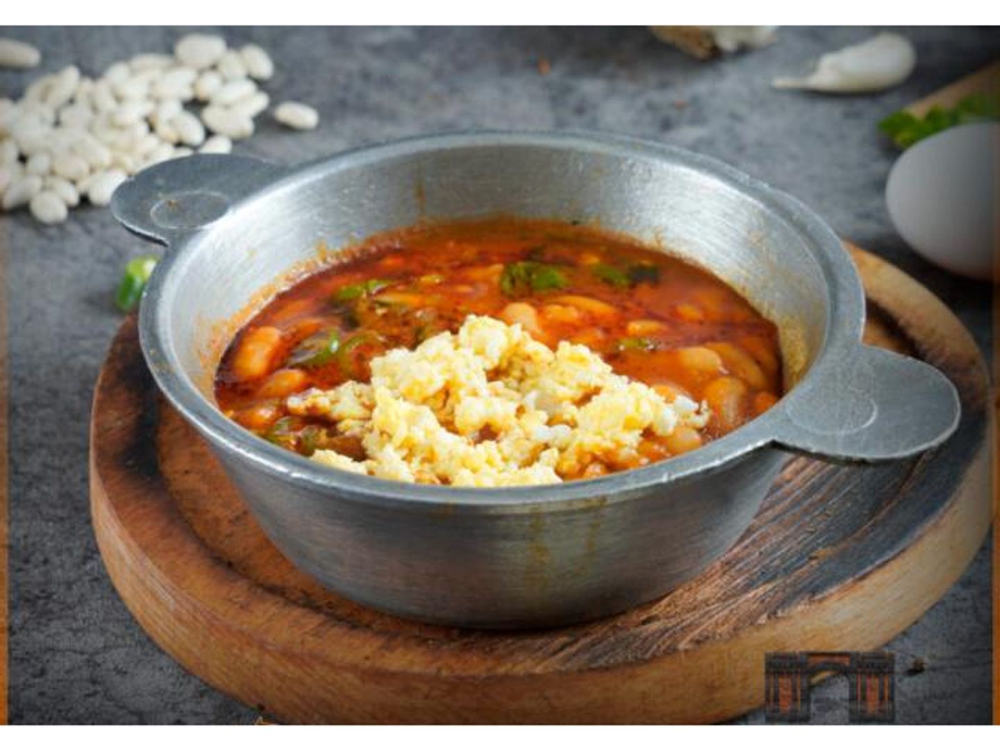 Wet Beans With Eggs