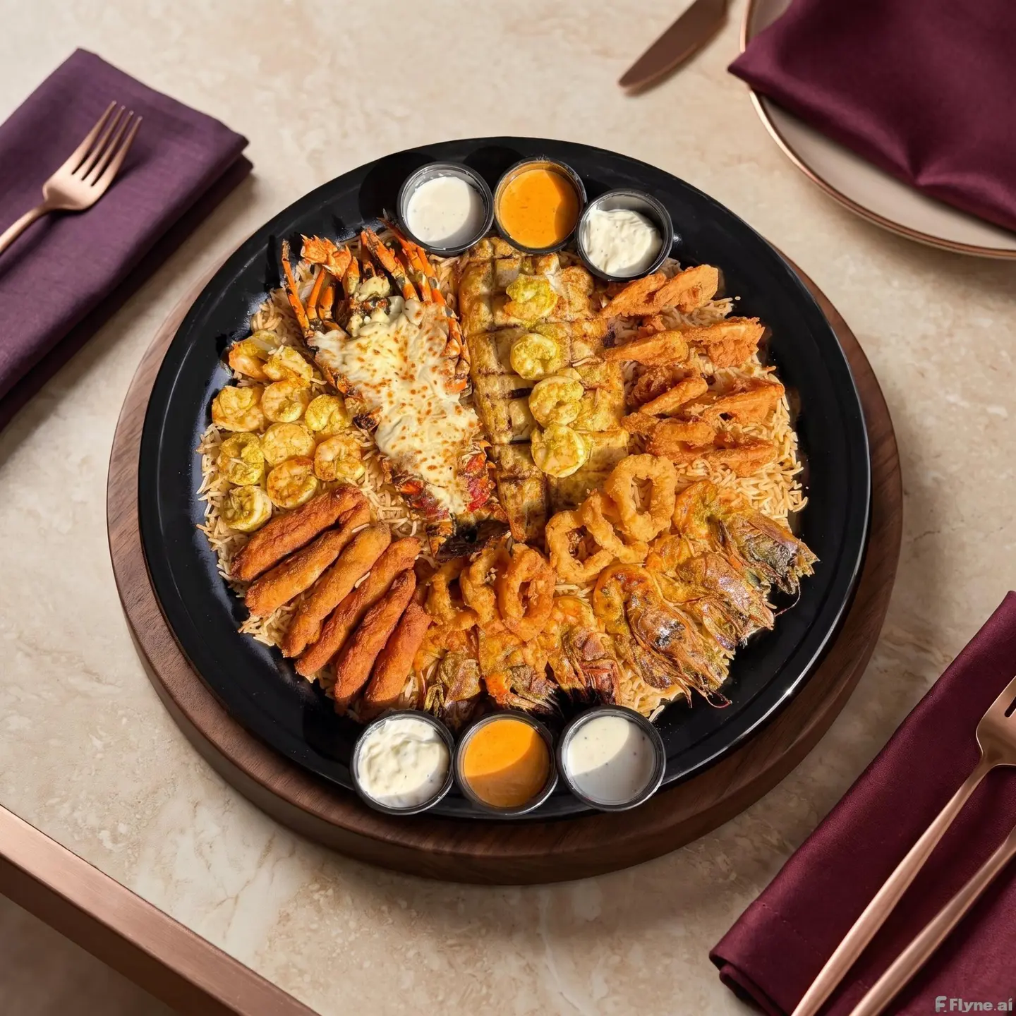 Awshal Seafood Platter
