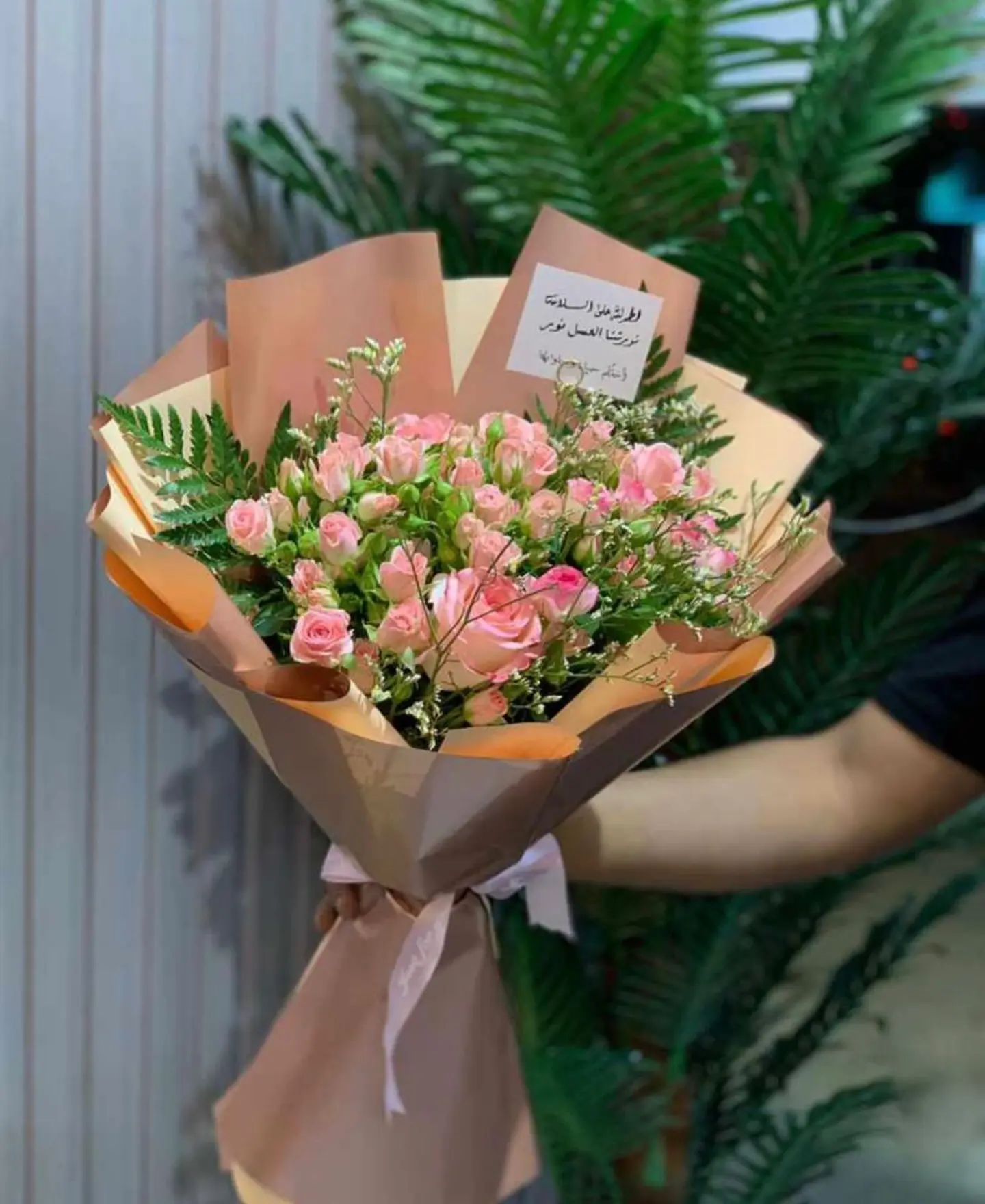 بوكيه ورد خزامى 20