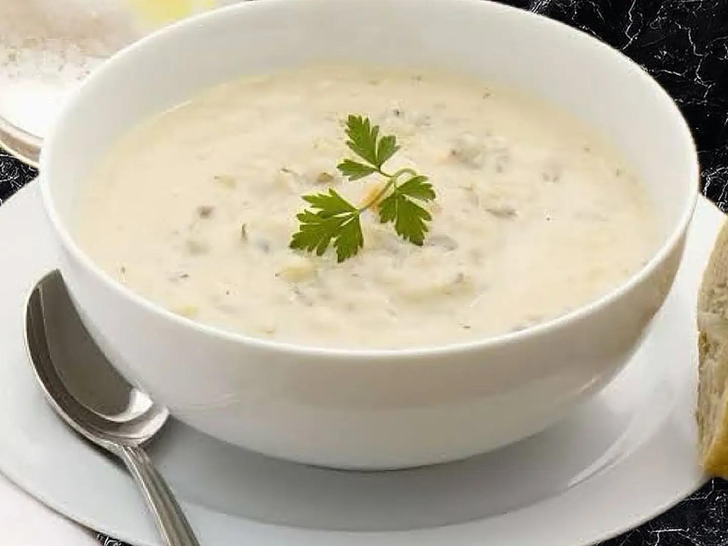 شوربة كريمة الدجاج
