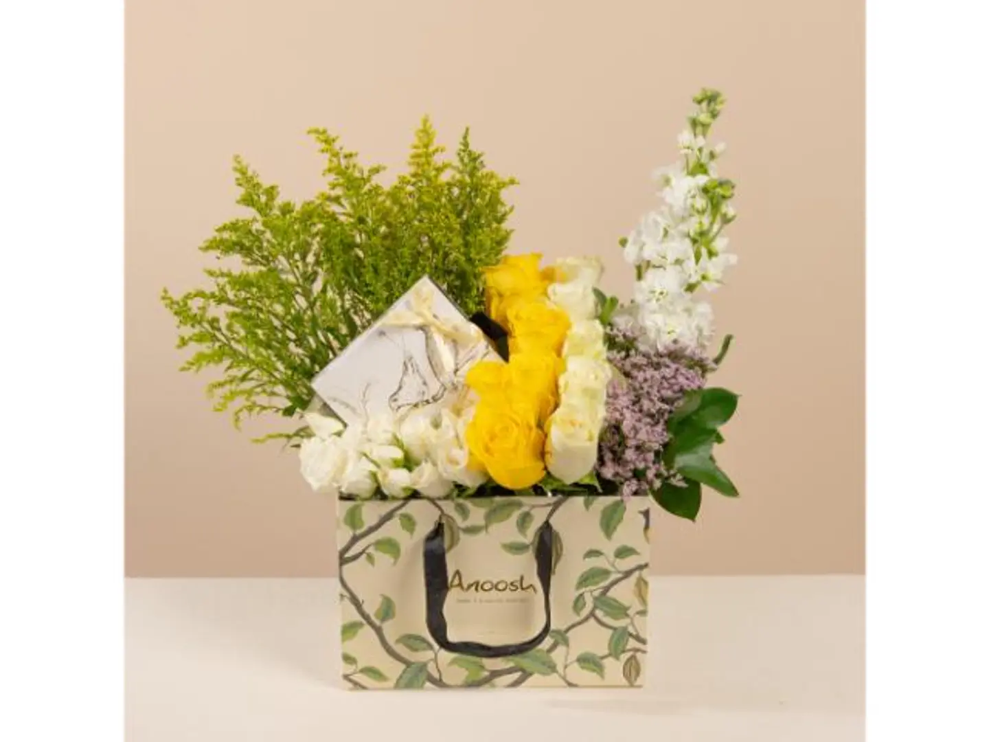 Joyful Glow Bouquet With Anosh Chocolate