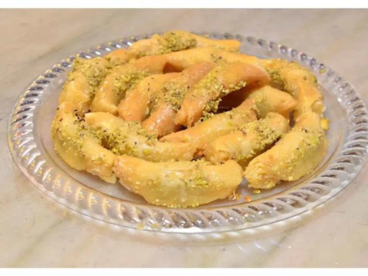 بقلاوة جمبري فستق