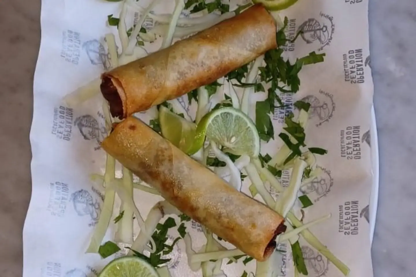 سبرينج رول قطعتين