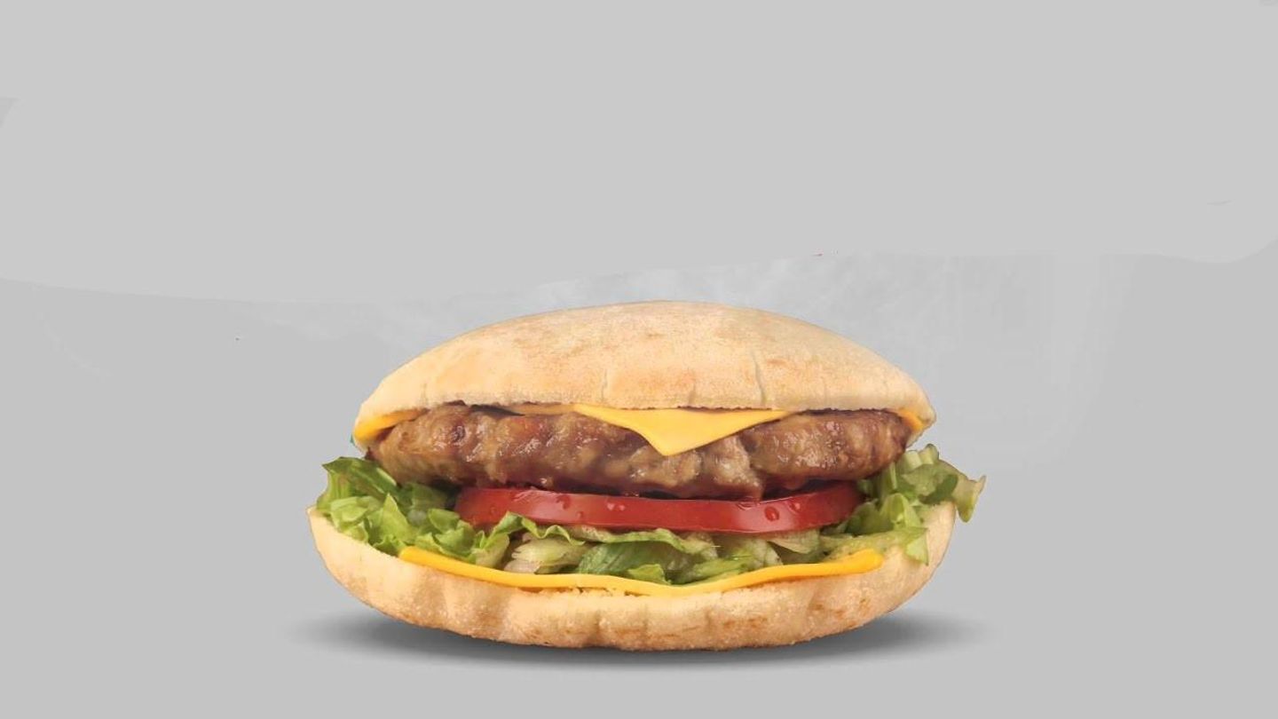 Beef Burger With Arabi Bread