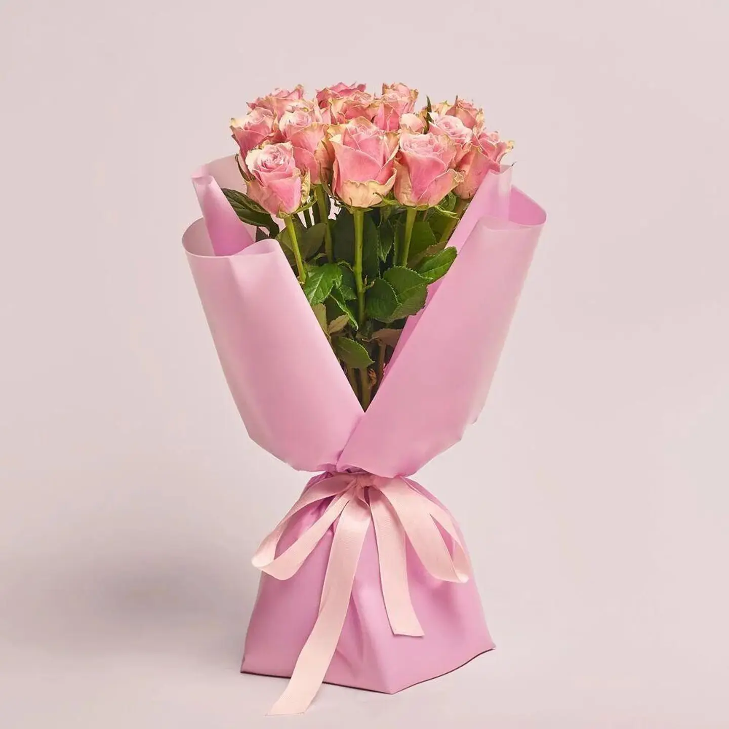 Bouquet Of 15 Pink Roses