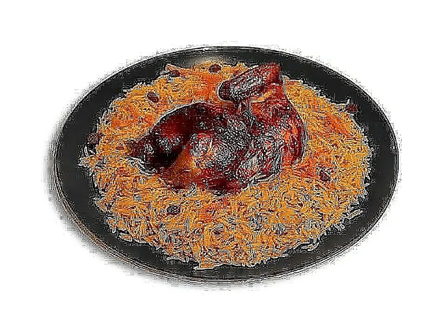 Quarter Chicken With Bukhari Rice