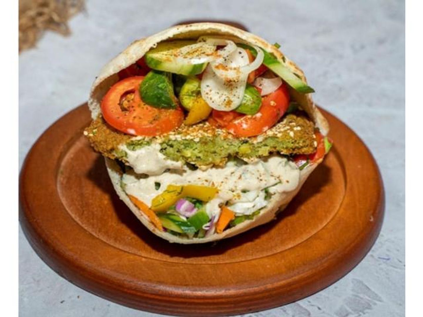 Egg Falafel With Syrian Bread
