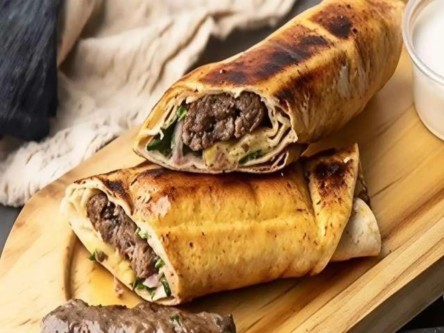 ساندوتش كباب لحم كلاسيك