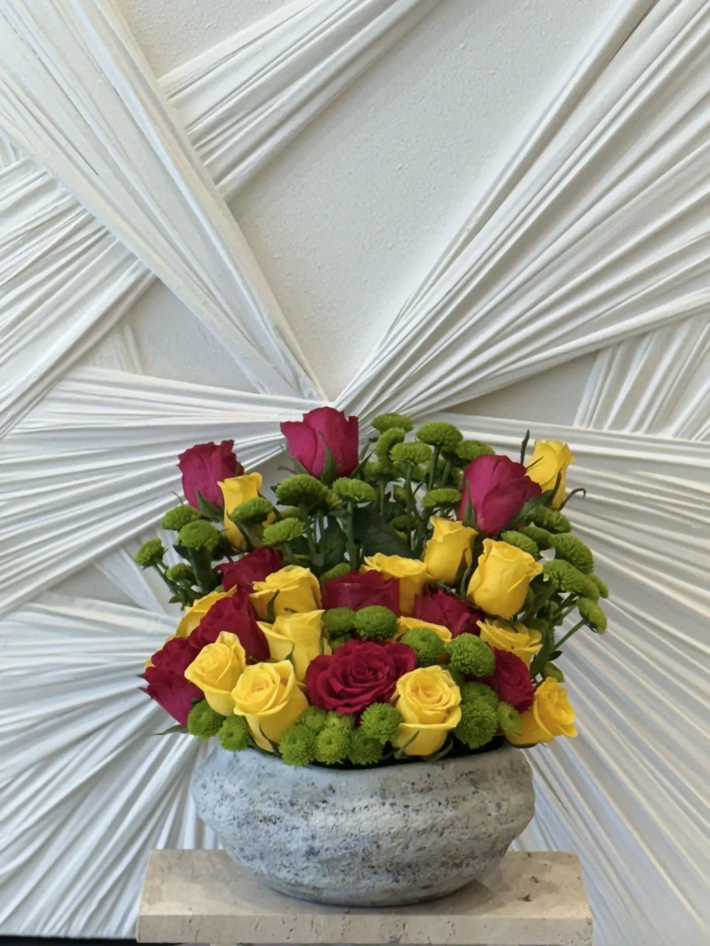 فازة ورد 7 طبيعي