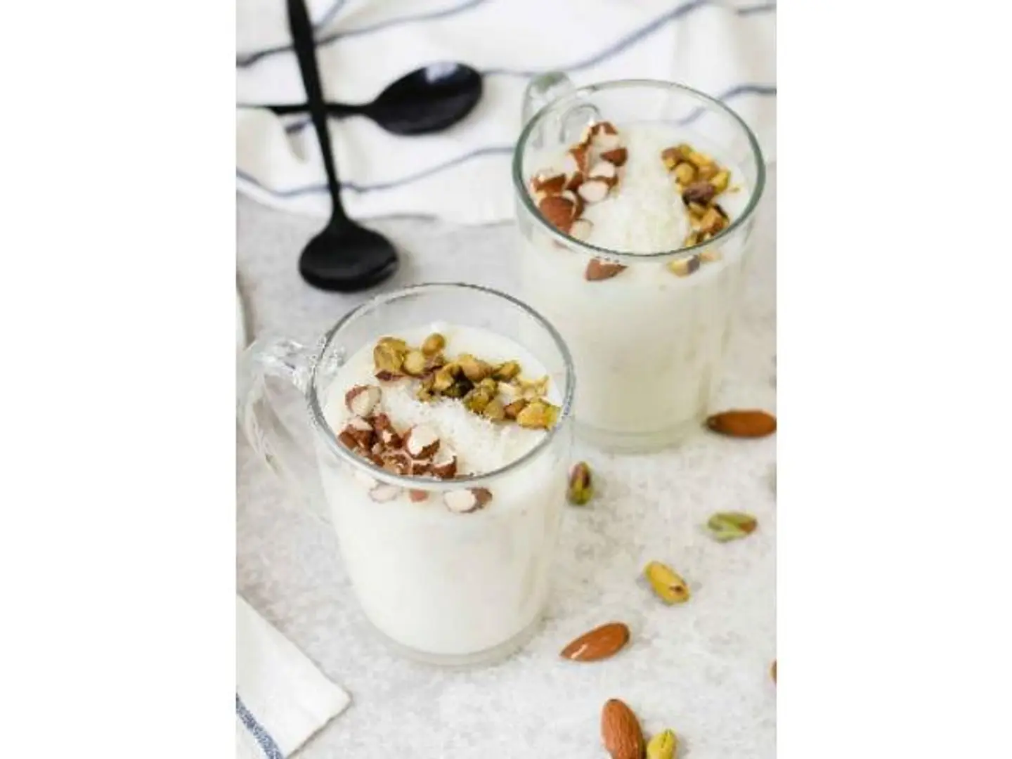 Sahlab With Nuts