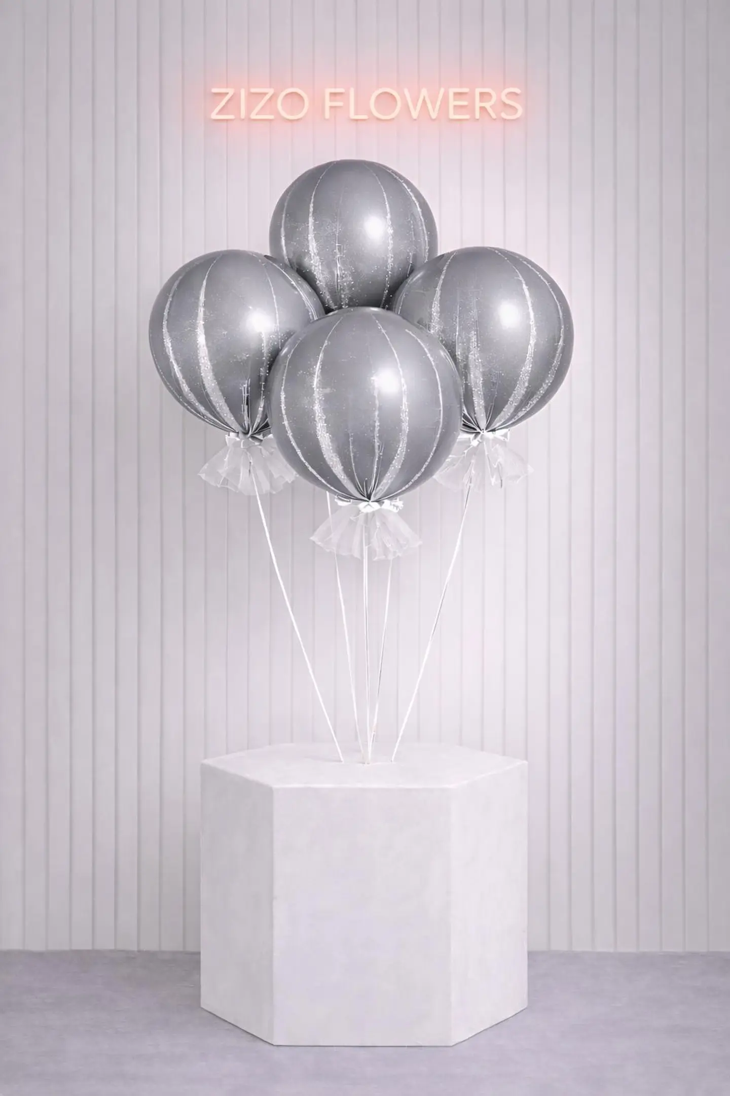 Large Balloon With A Hill