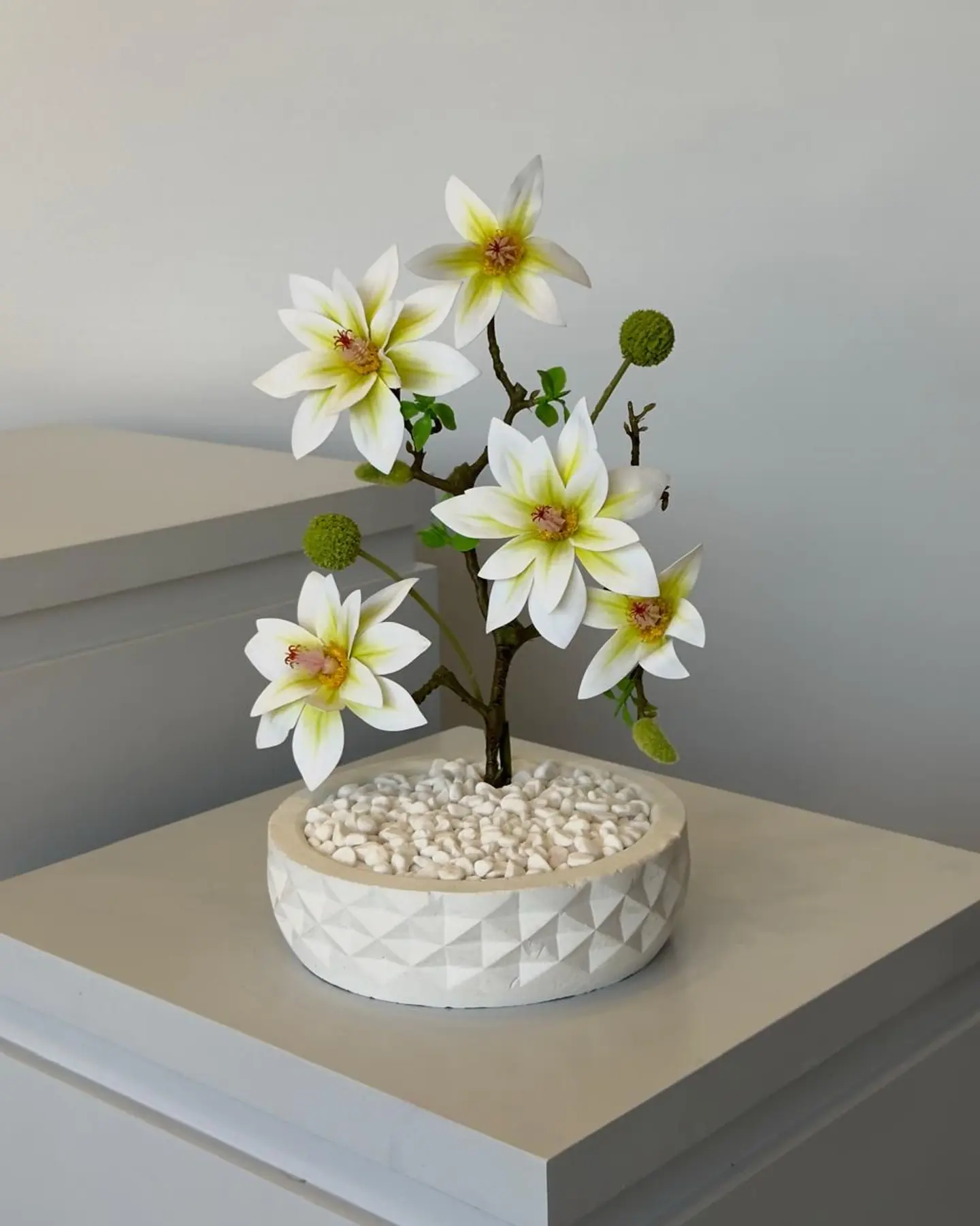 Faux Flower Vase 63
