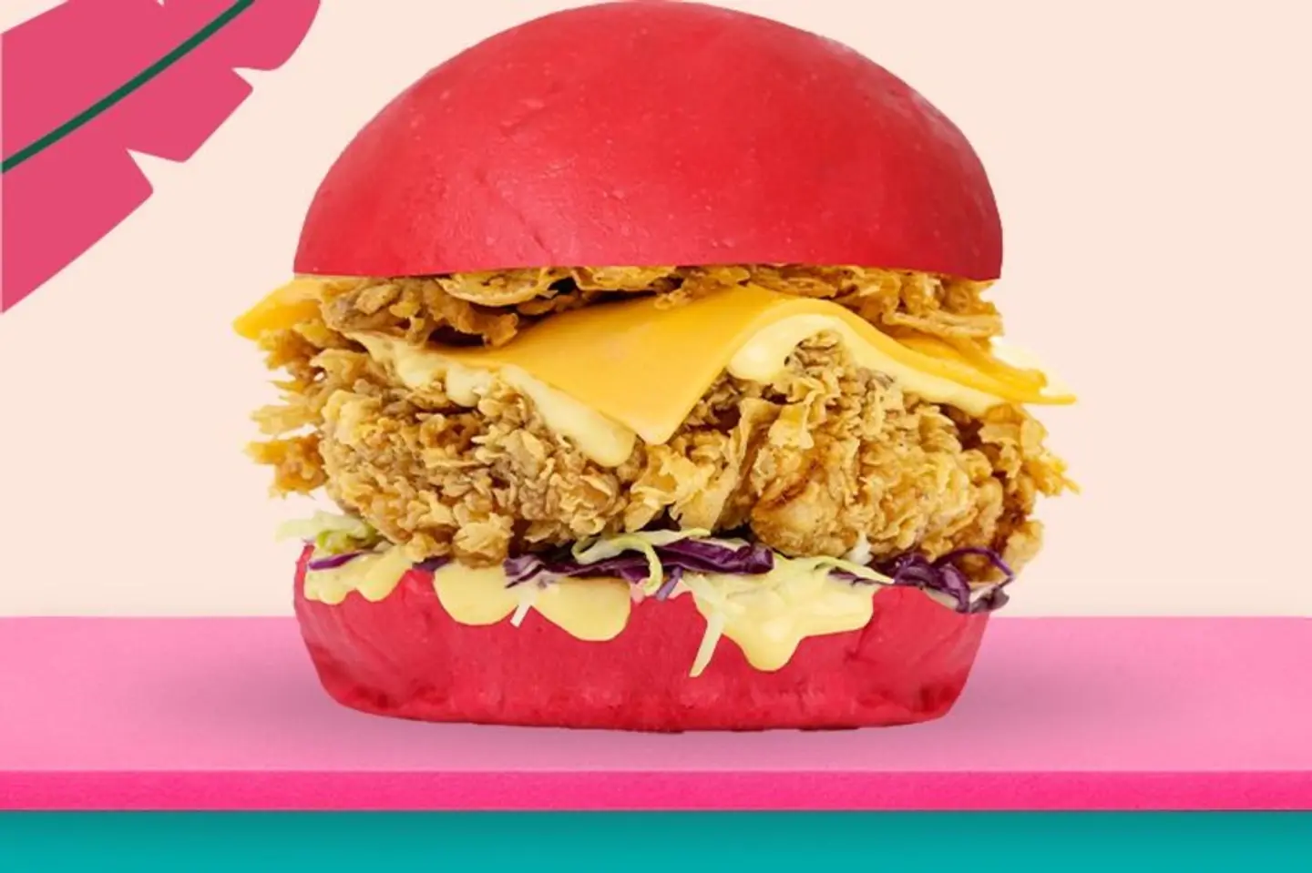 Crispy Honey Mustard Burger