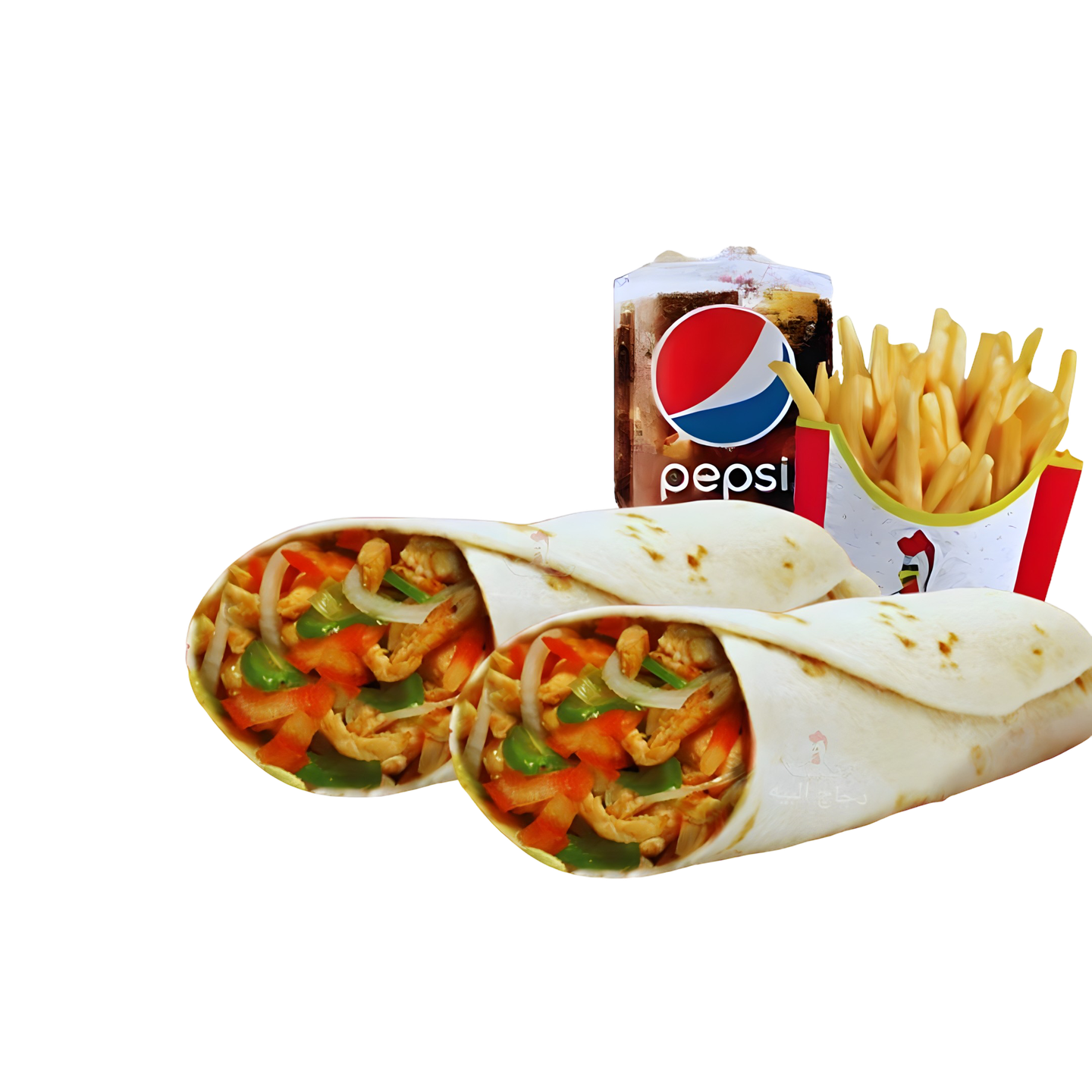 وجبة توين راب دجاج ميكسيكانو