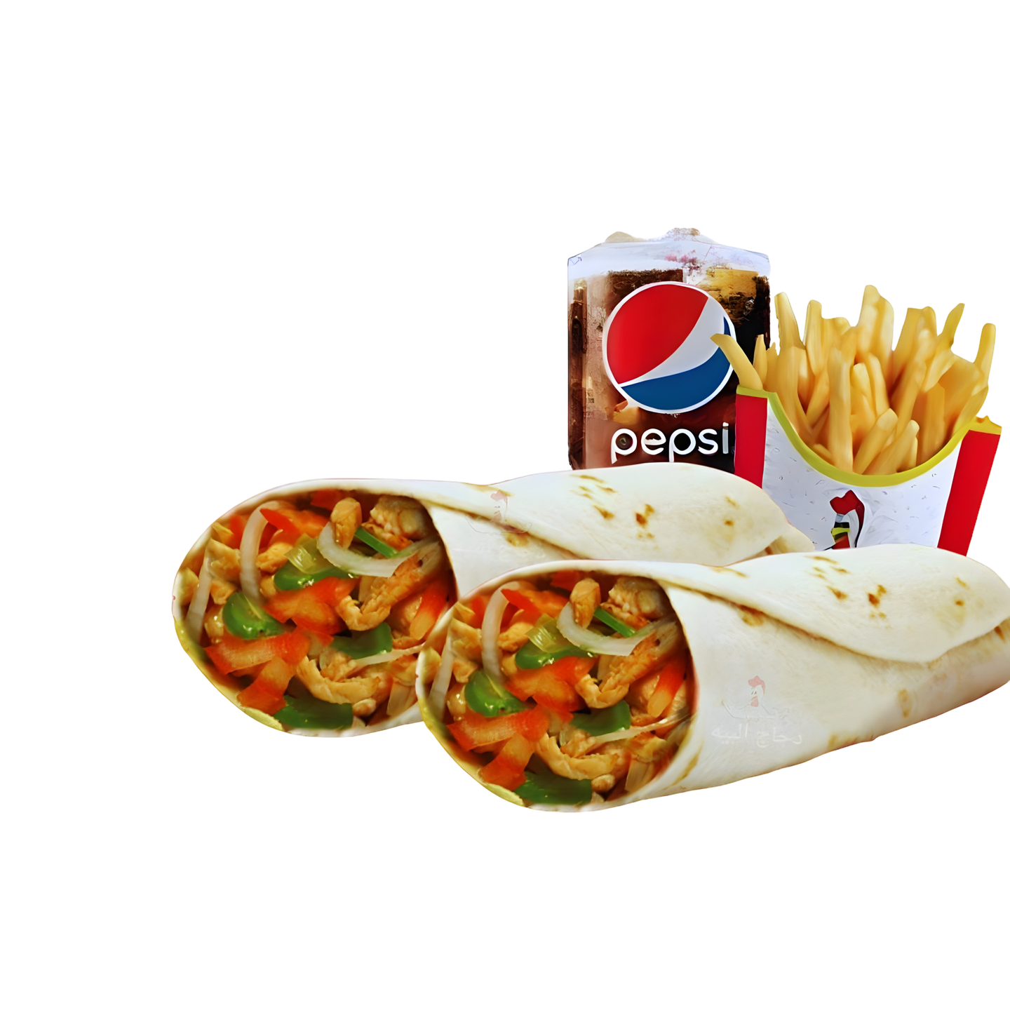 وجبة توين راب دجاج ميكسيكانو