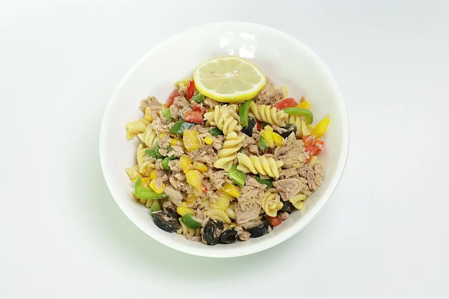 سلطة باستا تونة