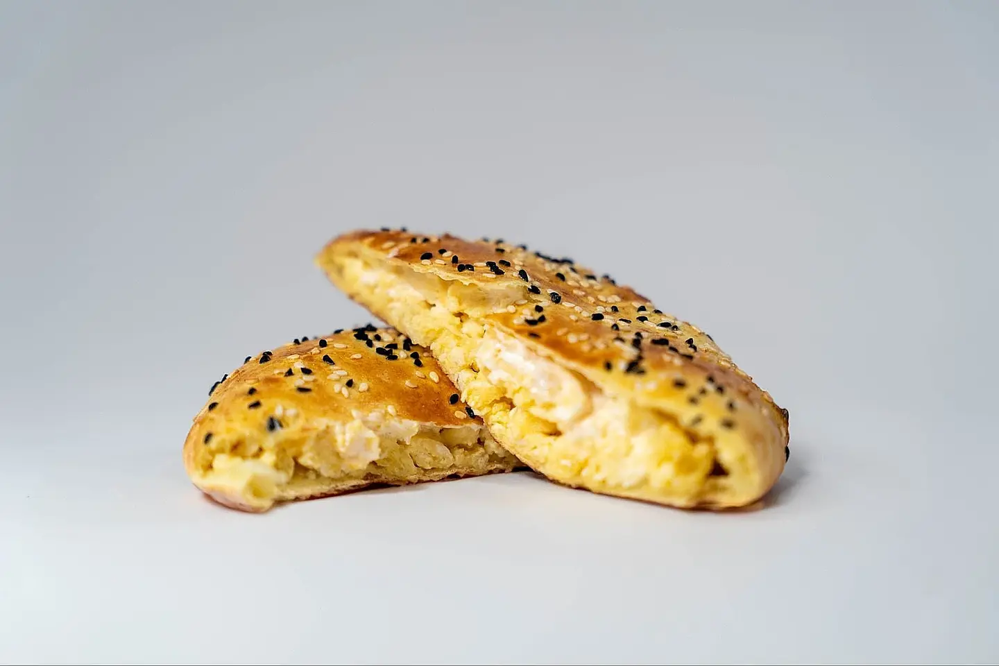 Egg And Cheese Round Sandwich